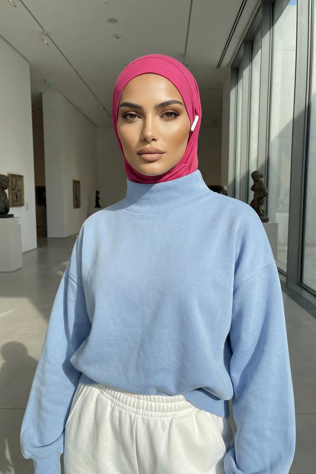 Boyun Kapatıcı Özellikli ve Kulaklık Girişli Penye Bone,BE-TG-B-94