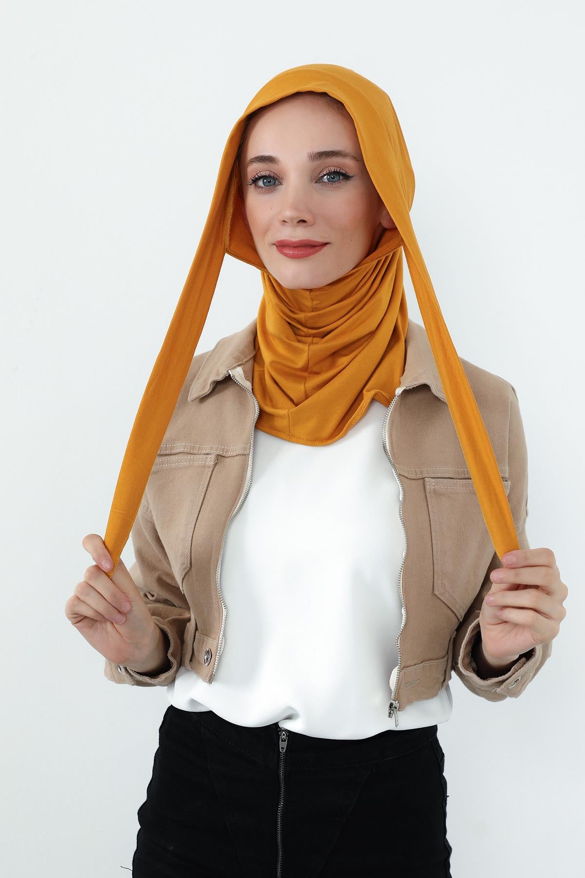 Boyun Kapatıcı Özellikli ve Kulaklık Girişli Penye Bone,BE-TG-B-94