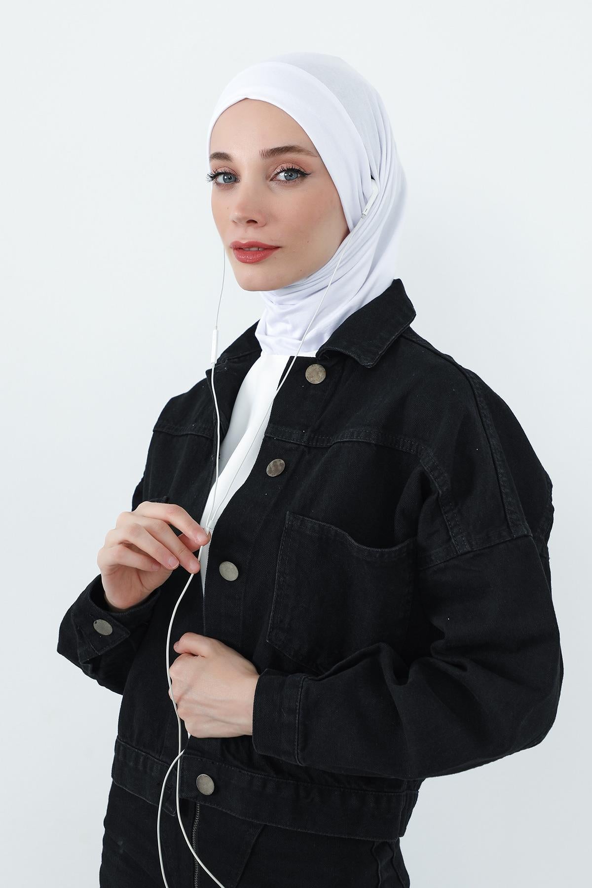 Boyun Kapatıcı Özellikli ve Kulaklık Girişli Penye Bone,BE-TG-B-94