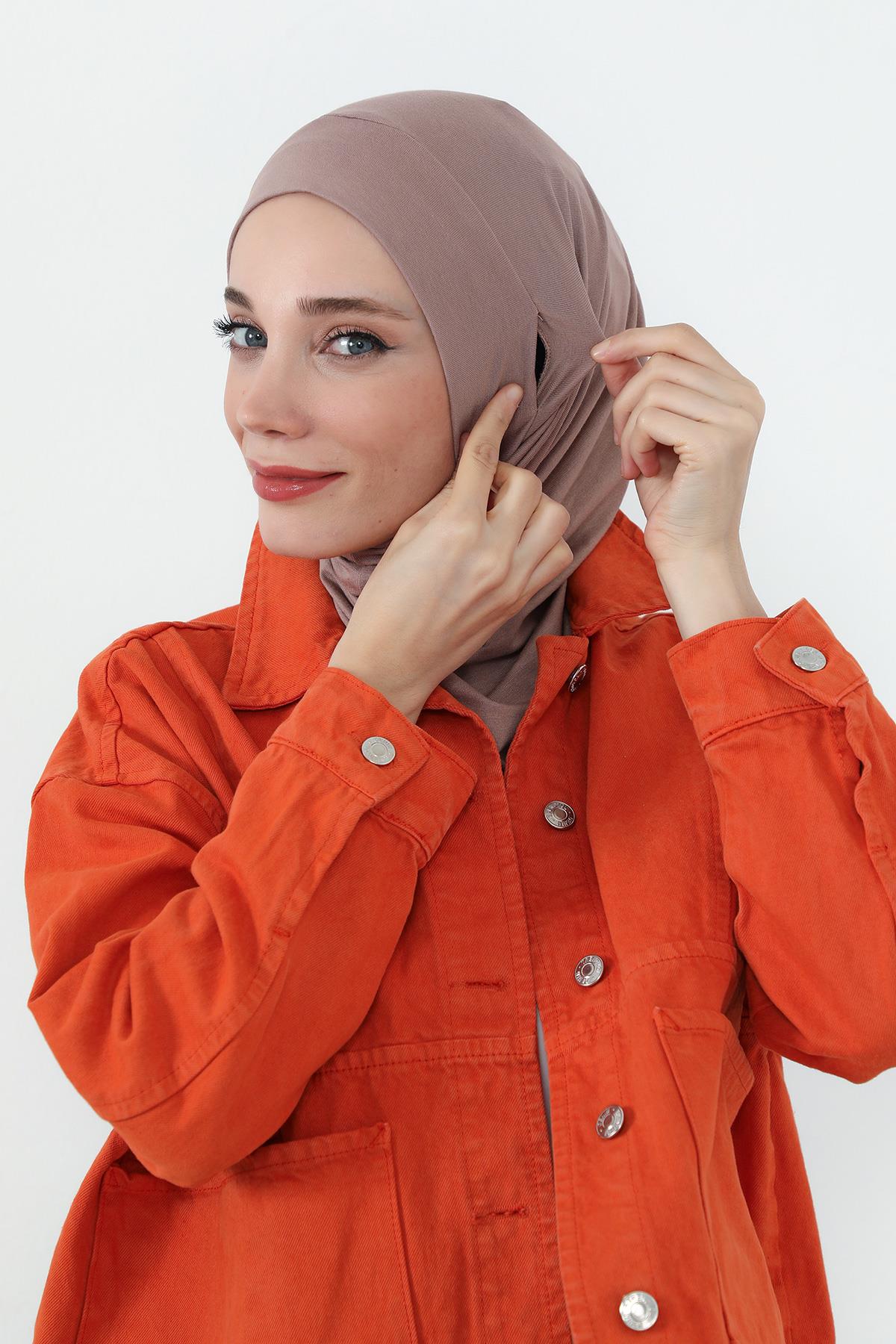 Boyun Kapatıcı Özellikli ve Kulaklık Girişli Penye Bone,BE-TG-B-94