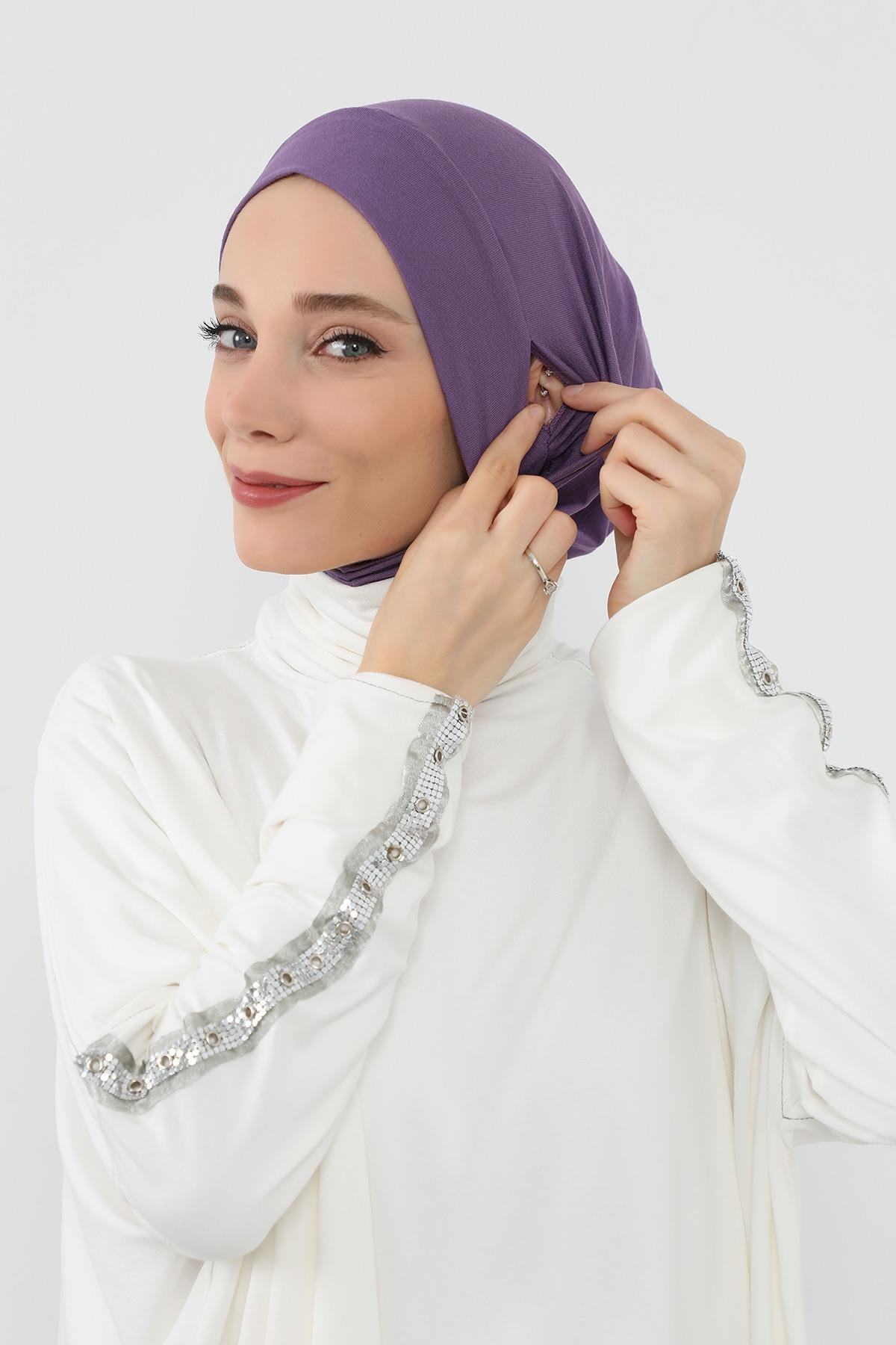 Boyun Kapatıcı Özellikli ve Kulaklık Girişli Penye Bone,BE-TG-B-94