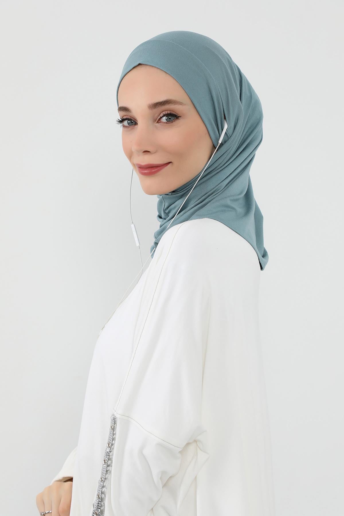 Boyun Kapatıcı Özellikli ve Kulaklık Girişli Penye Bone,BE-TG-B-94