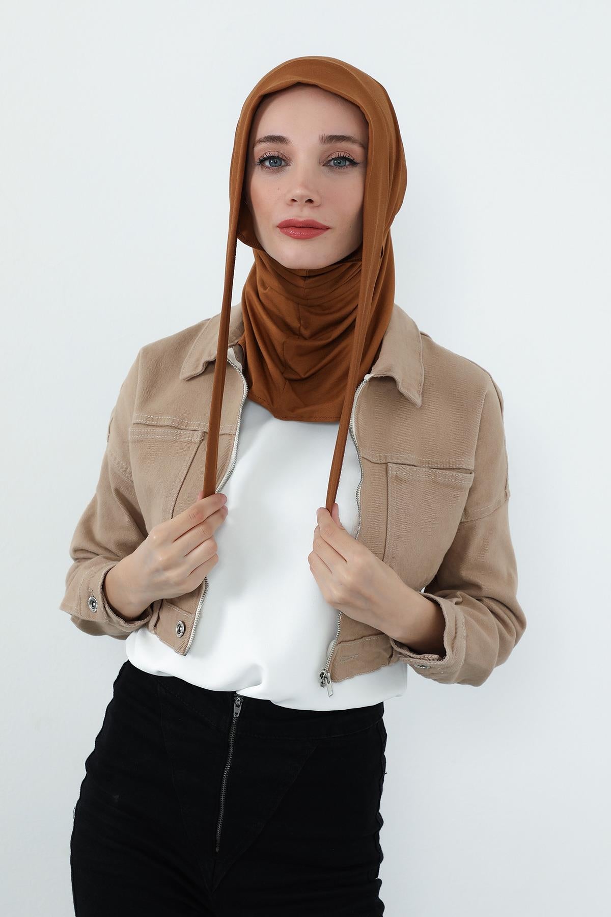 Boyun Kapatıcı Özellikli ve Kulaklık Girişli Penye Bone,BE-TG-B-94