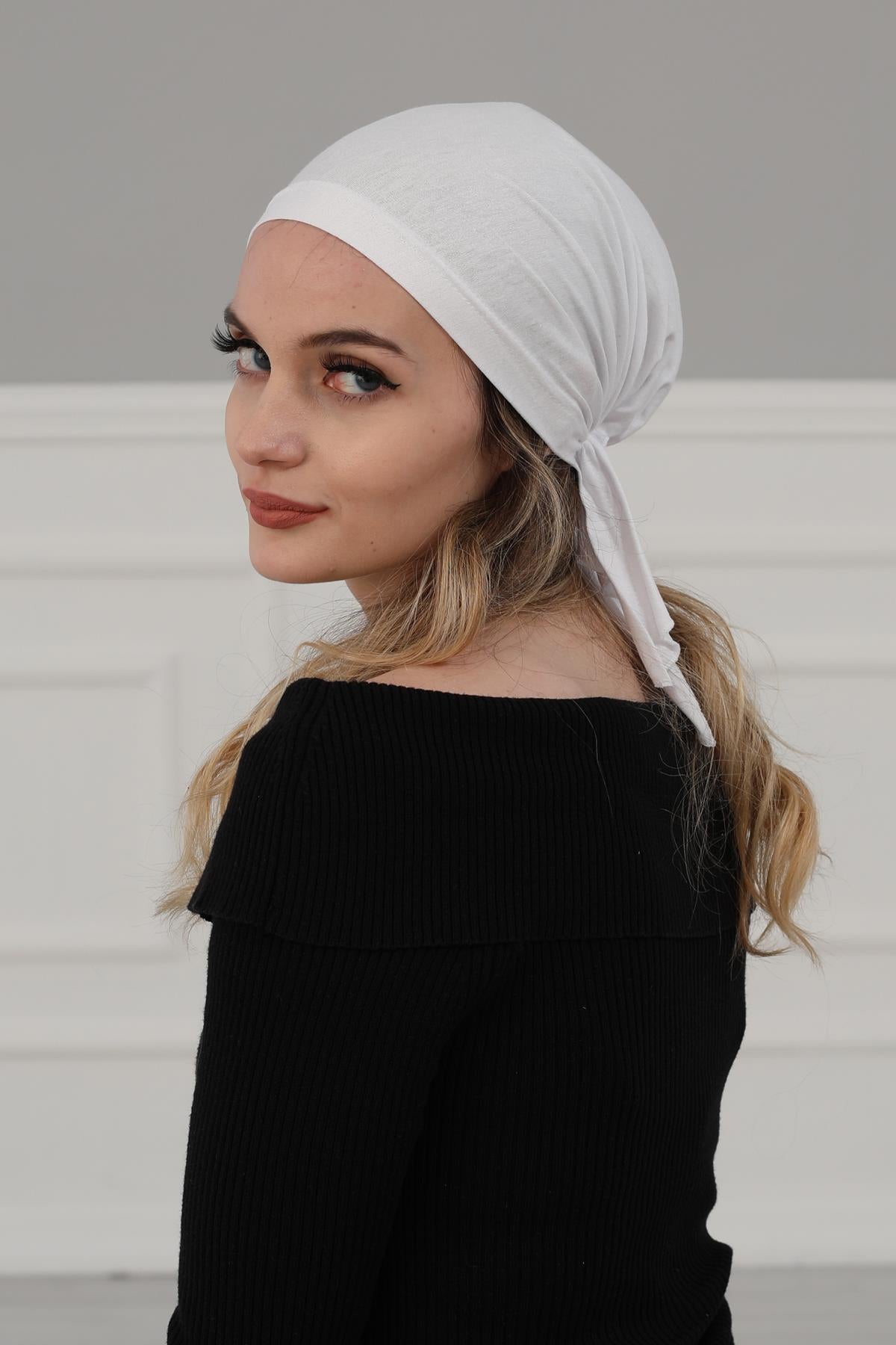 Büzgülü Penye Bandana,B-48