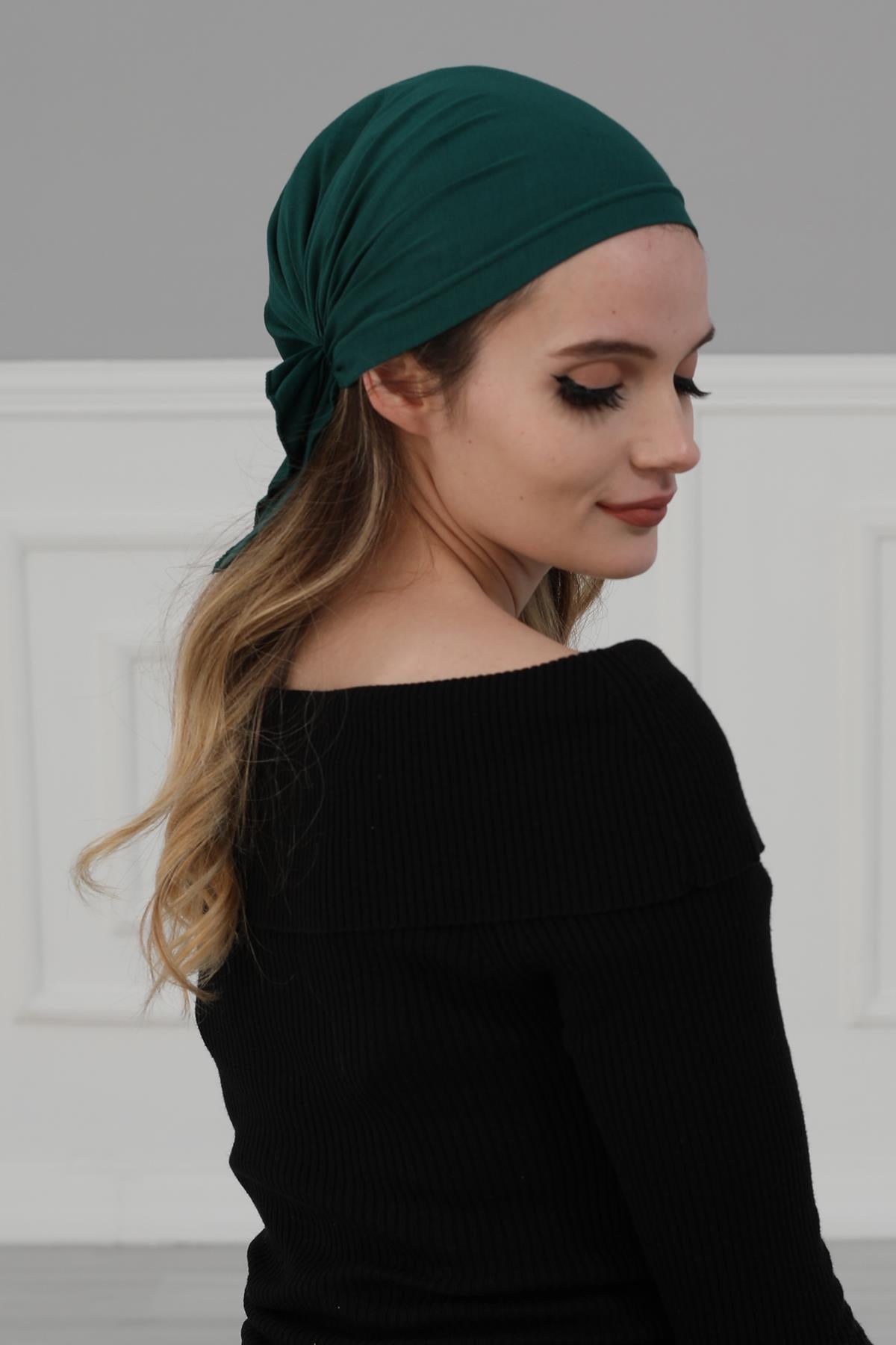 Büzgülü Penye Bandana,B-48