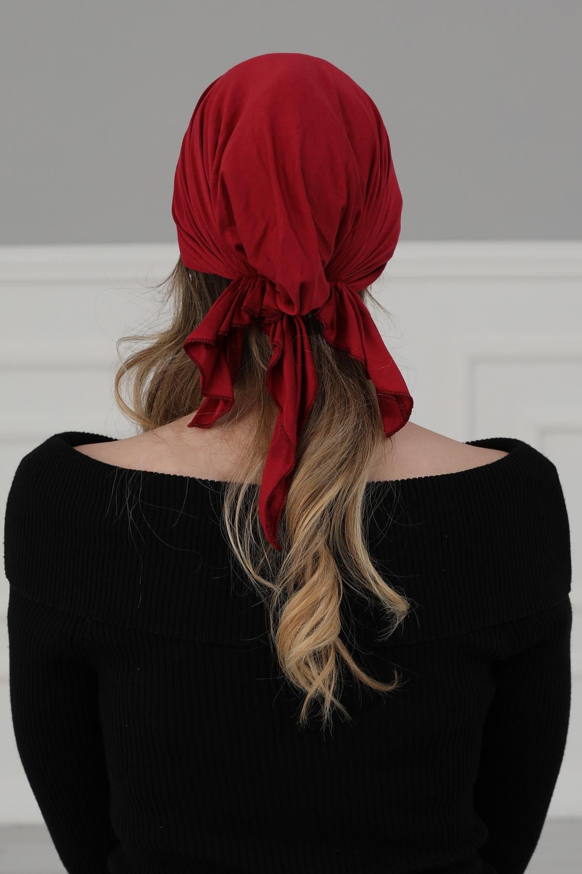 Büzgülü Penye Bandana,B-48
