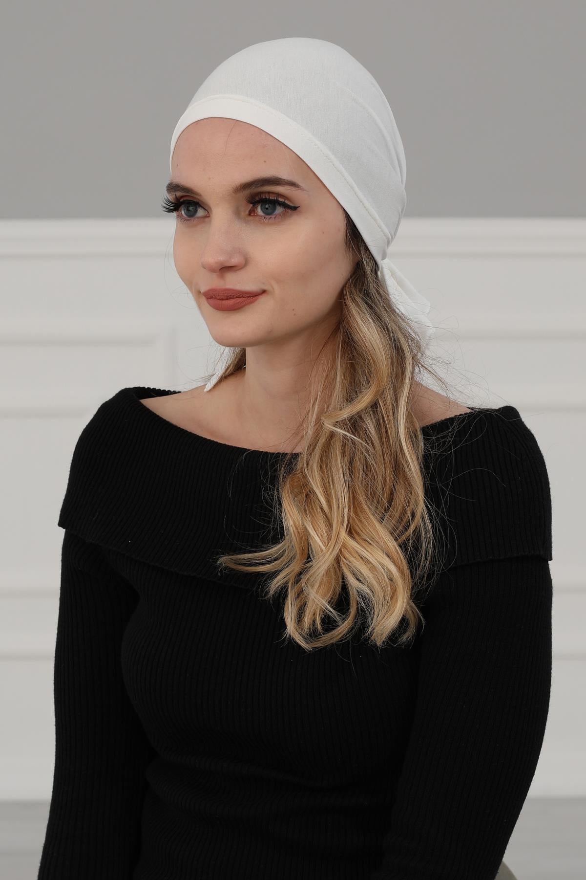 Büzgülü Penye Bandana,B-48