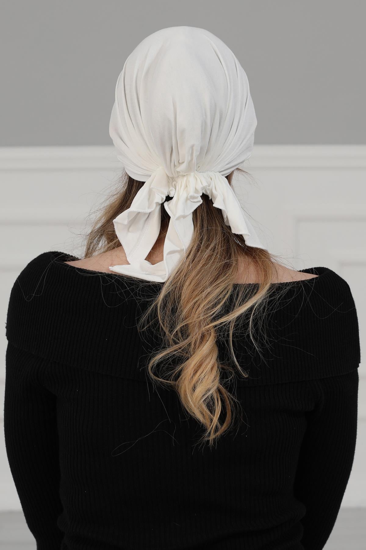 Büzgülü Penye Bandana,B-48