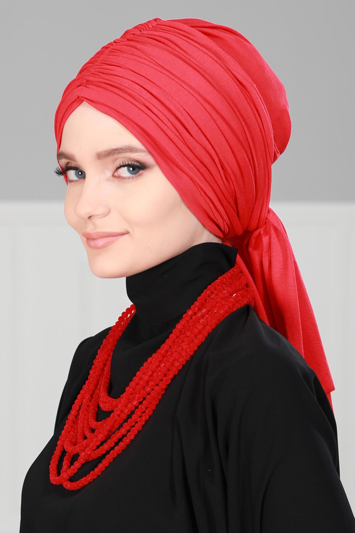 Büzgülü Penye Bone,B-1