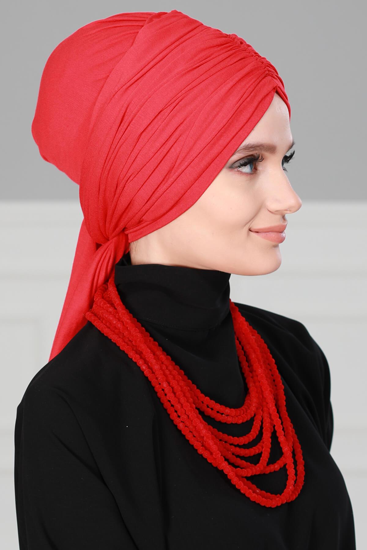 Büzgülü Penye Bone,B-1