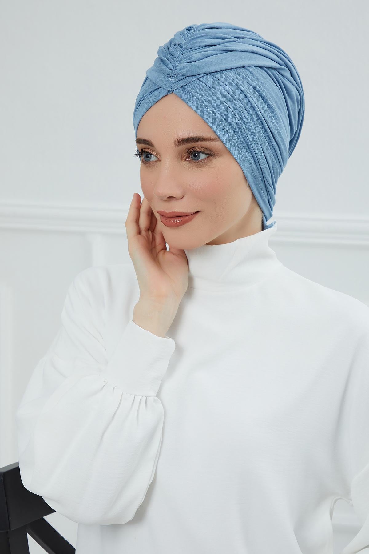 Büzgülü Penye Bone,B-1