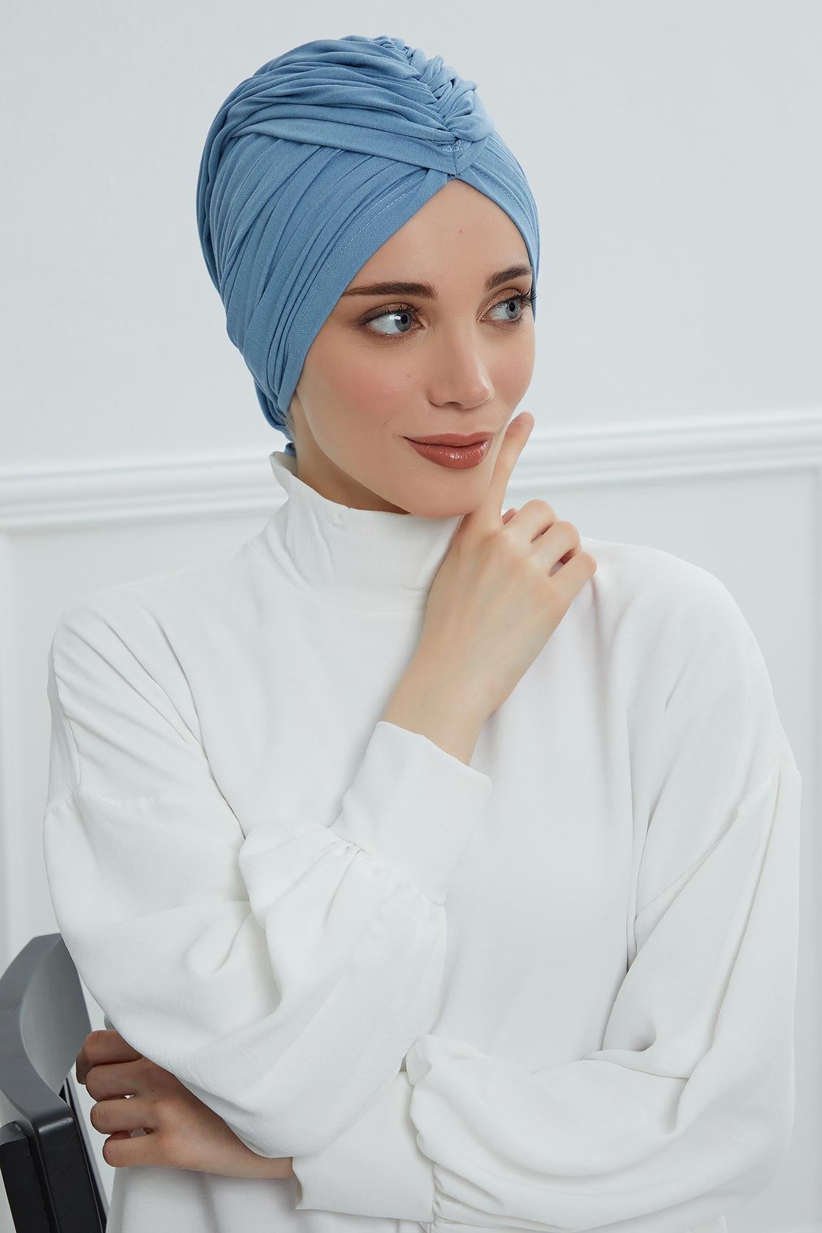 Büzgülü Penye Bone,B-1