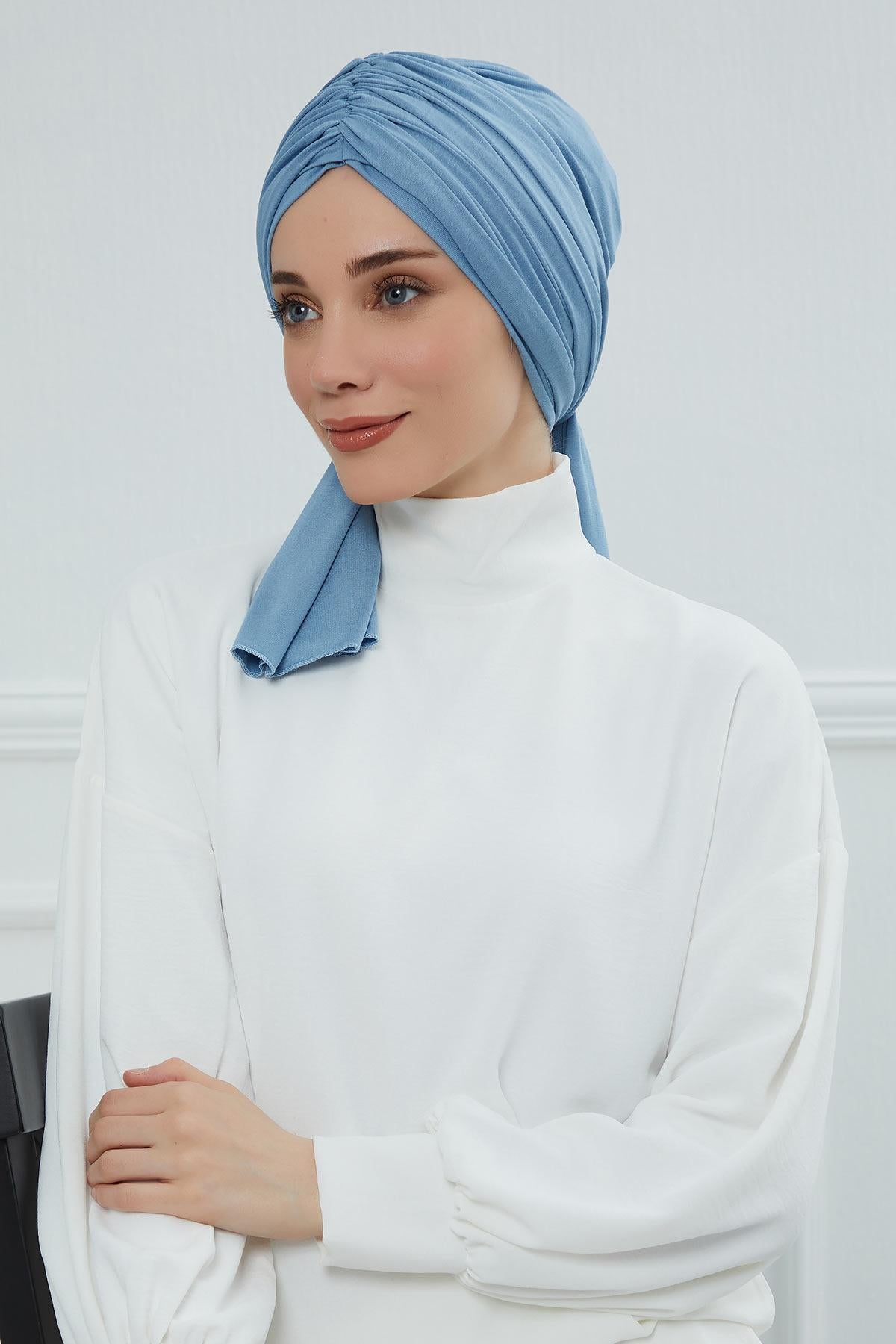 Büzgülü Penye Bone,B-1