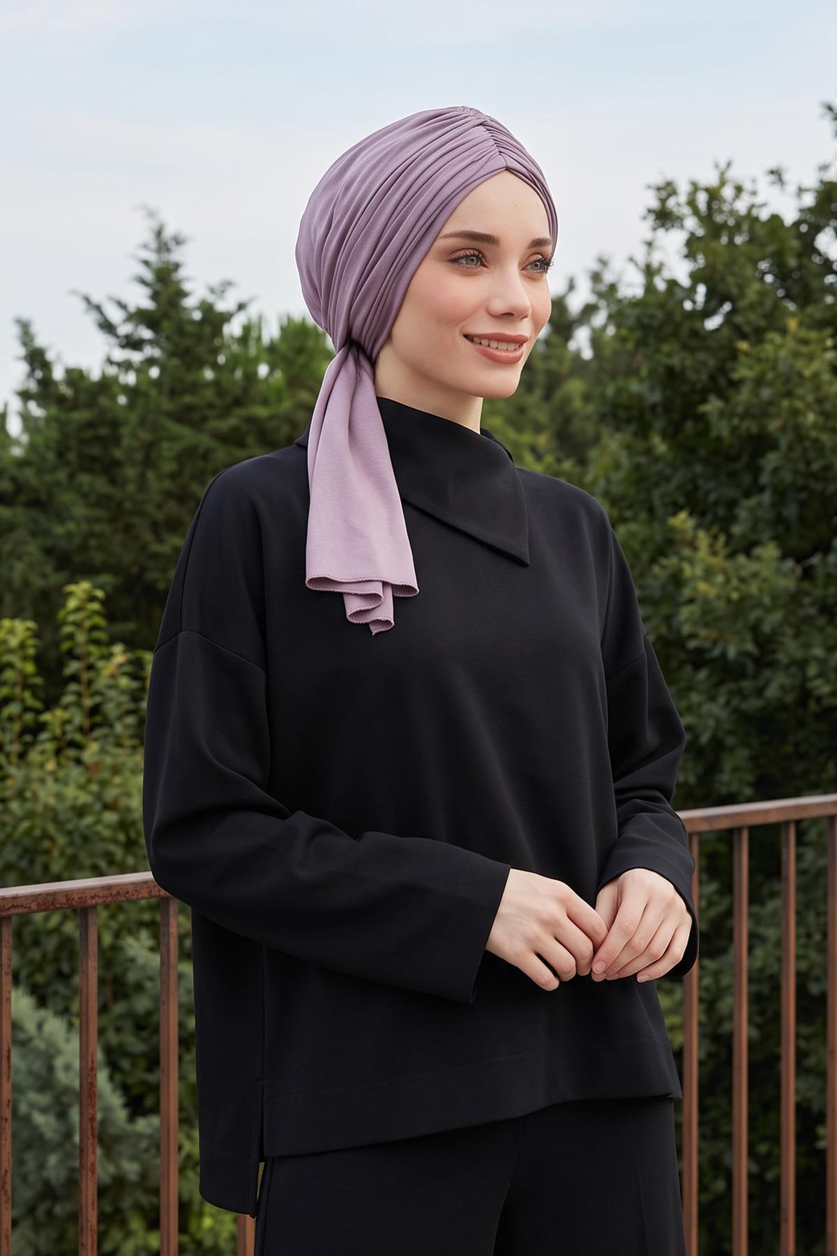 Büzgülü Penye Bone,B-1