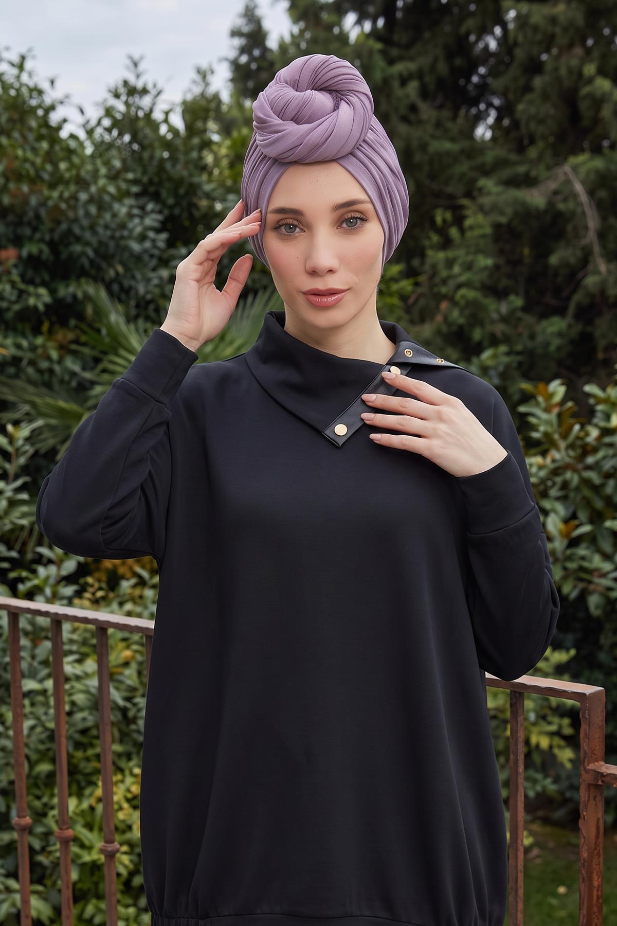 Büzgülü Penye Bone,B-1