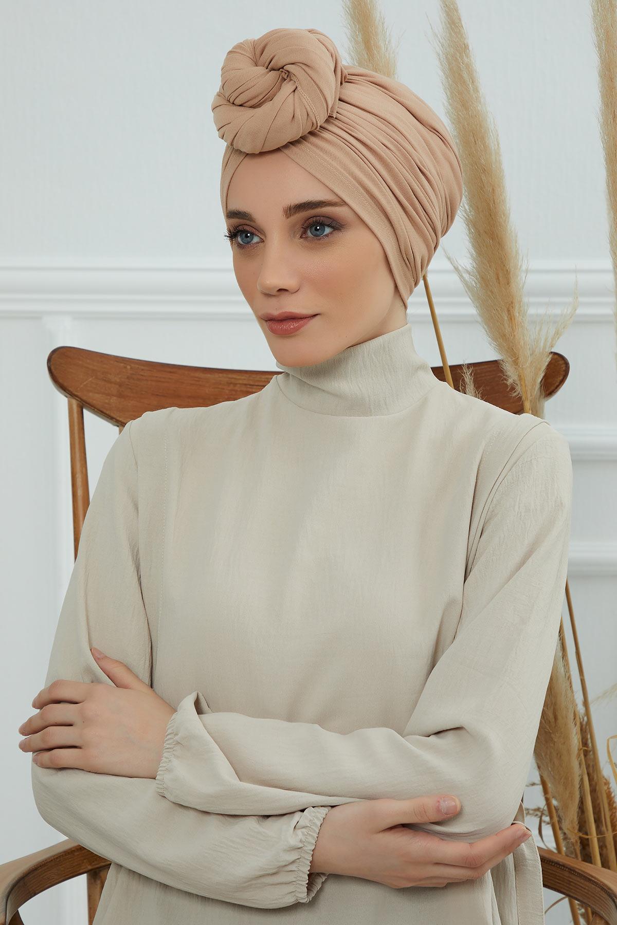 Büzgülü Penye Bone,B-1