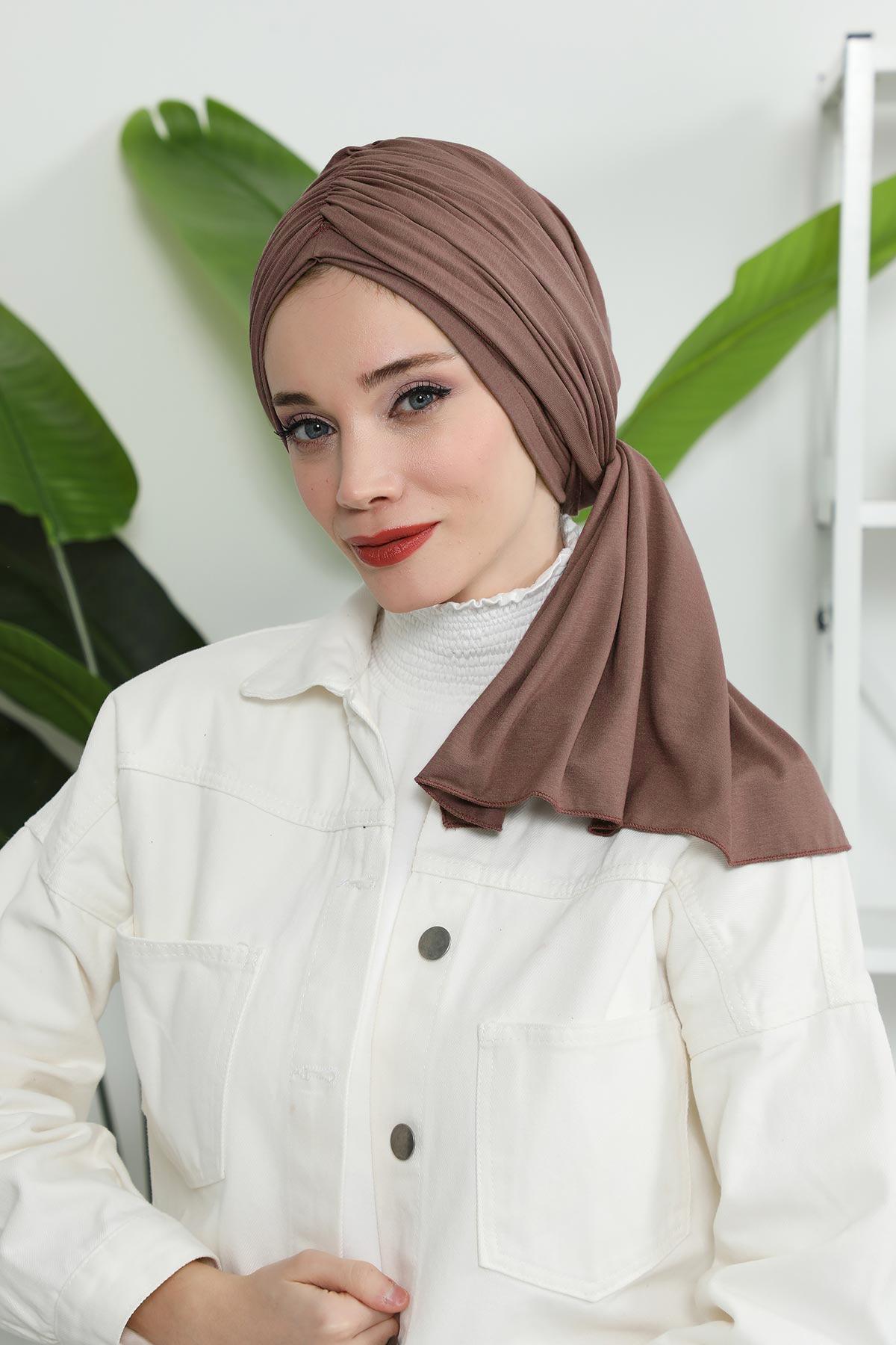 Büzgülü Penye Bone,B-1