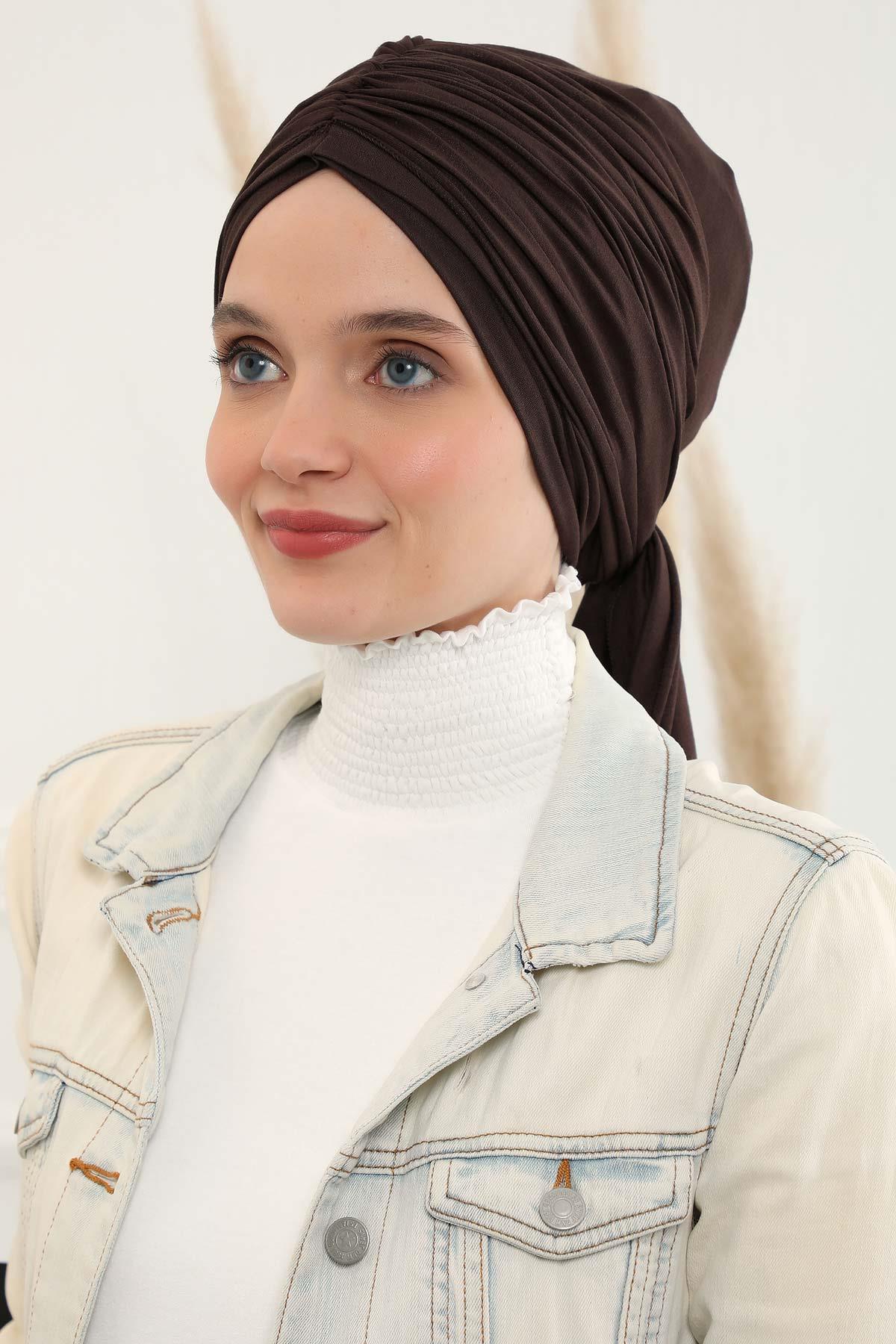 Büzgülü Penye Bone,B-1