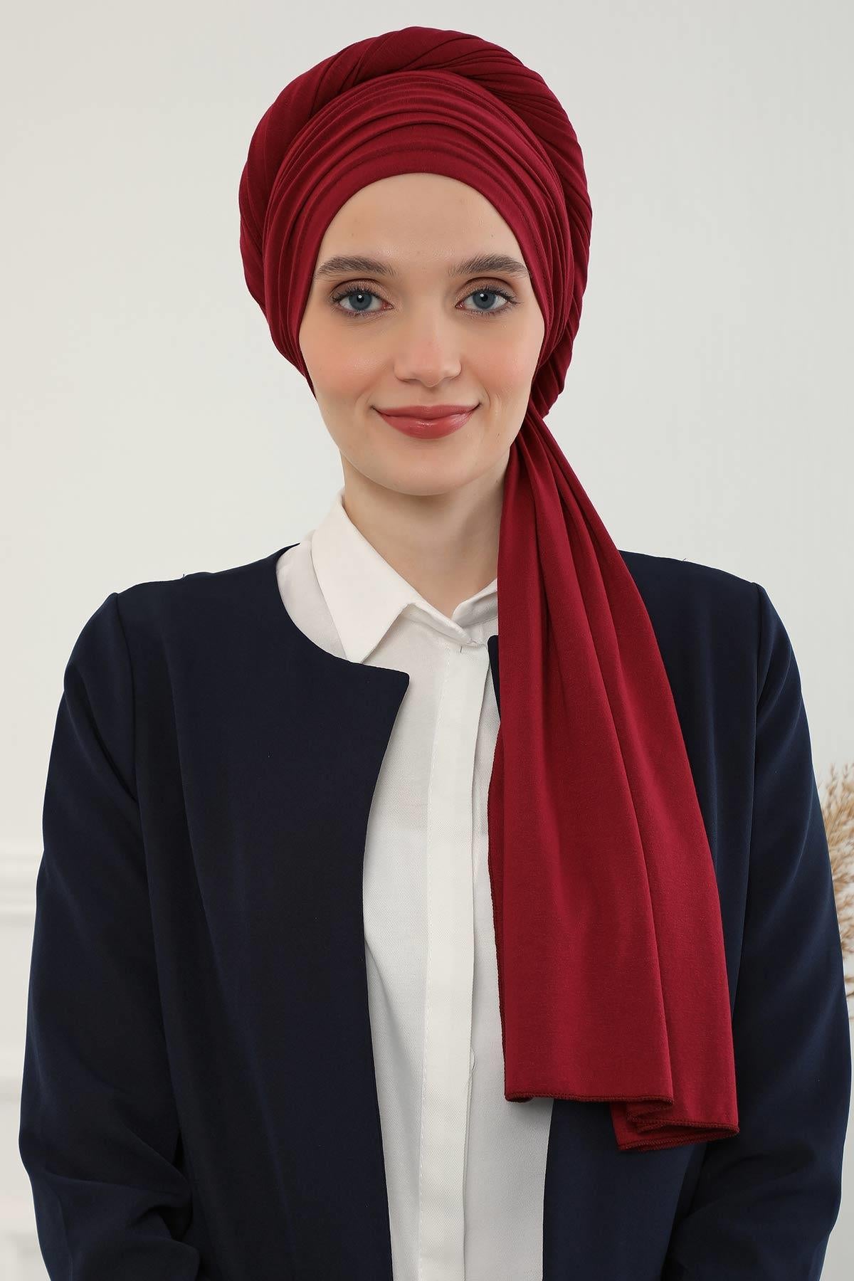 Büzgülü Penye Boneli Şal,BT-1
