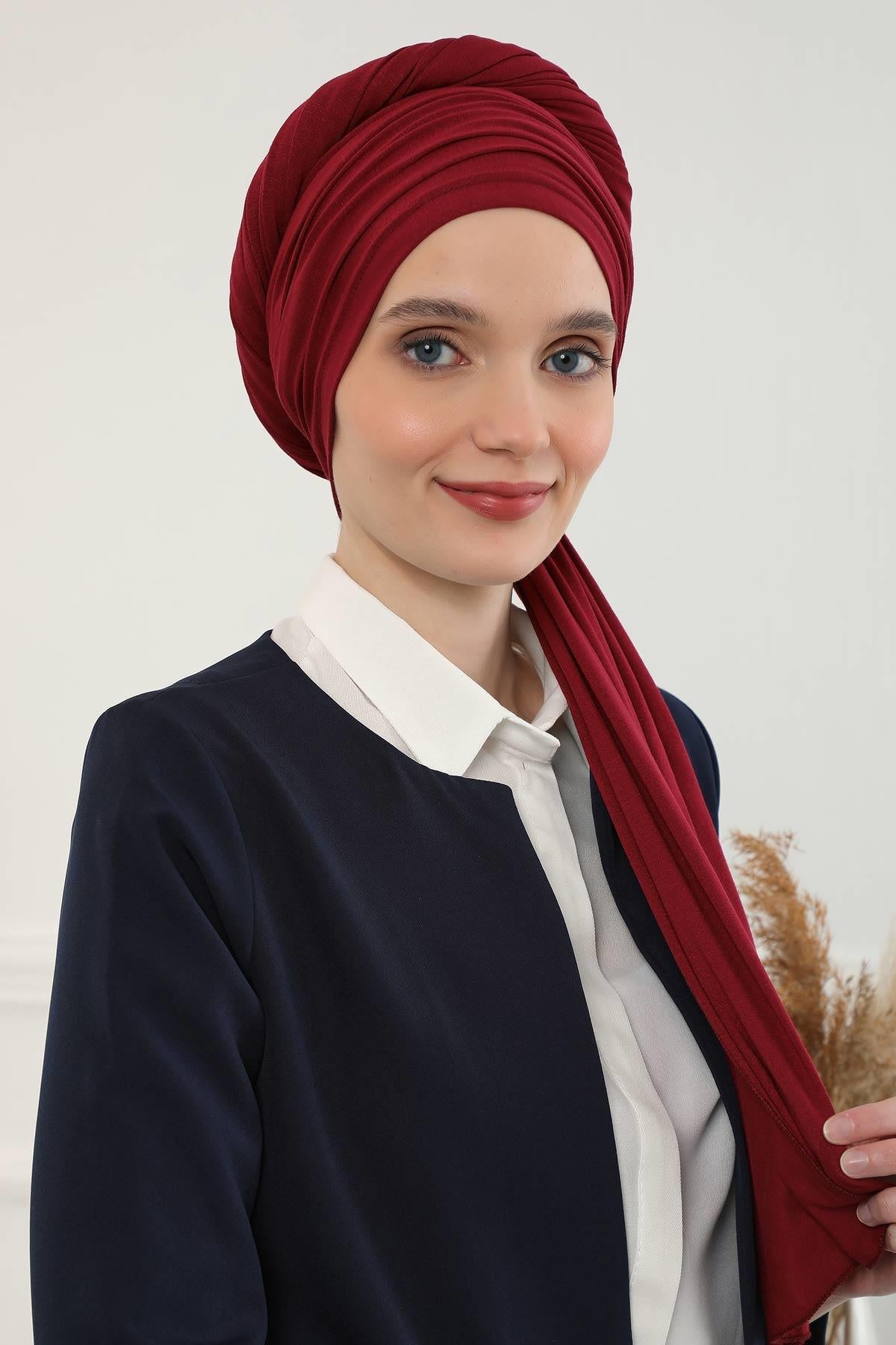 Büzgülü Penye Boneli Şal,BT-1