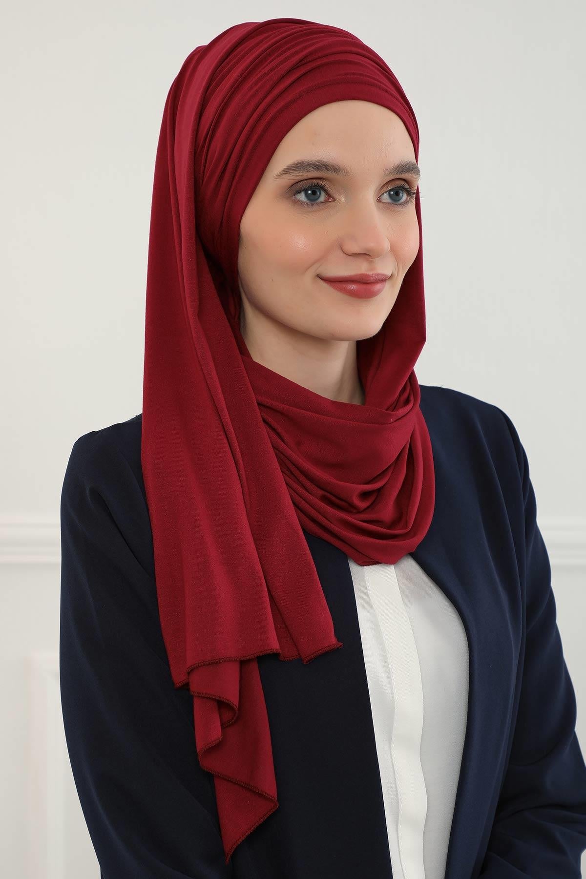 Büzgülü Penye Boneli Şal,BT-1