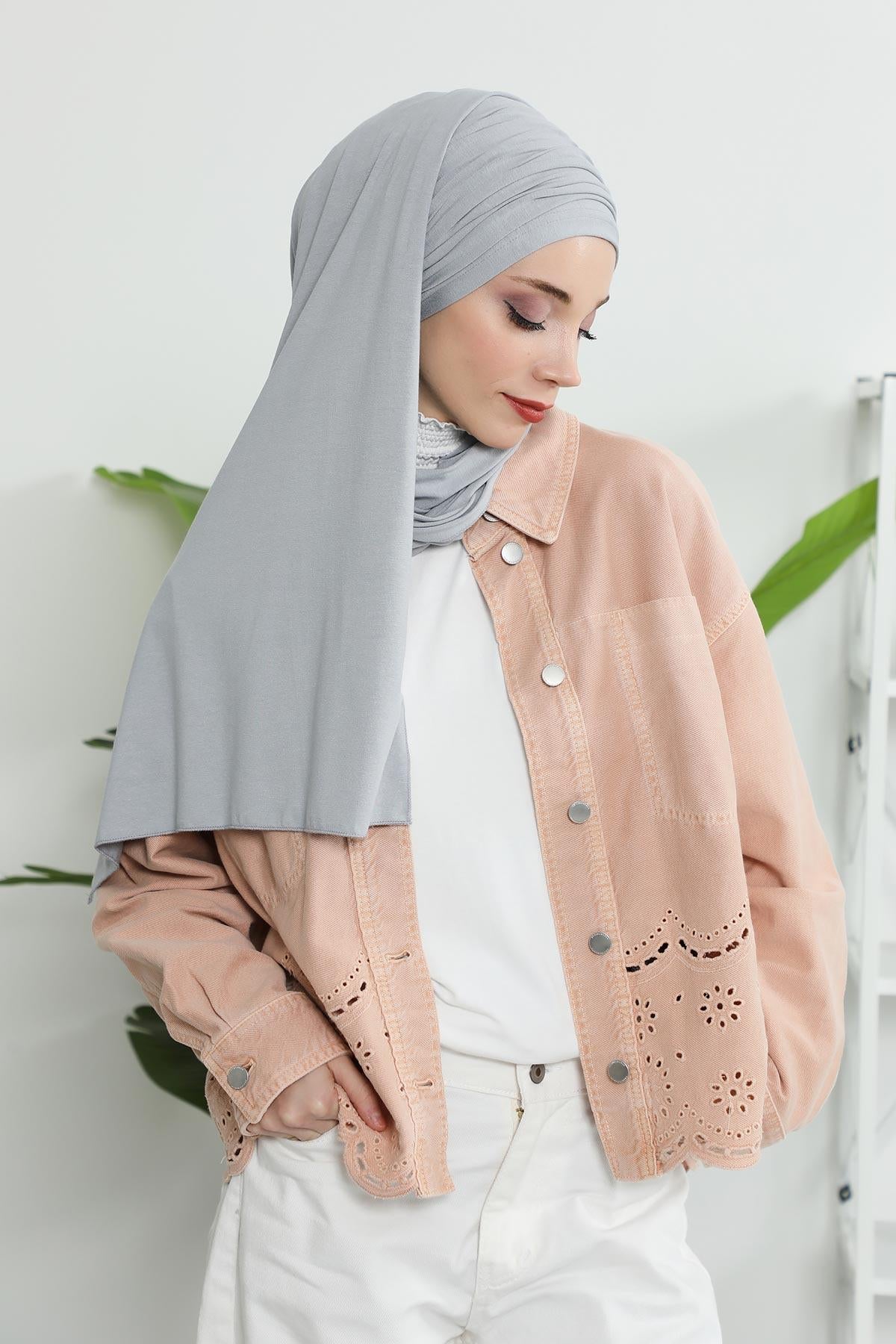 Büzgülü Penye Boneli Şal,BT-1