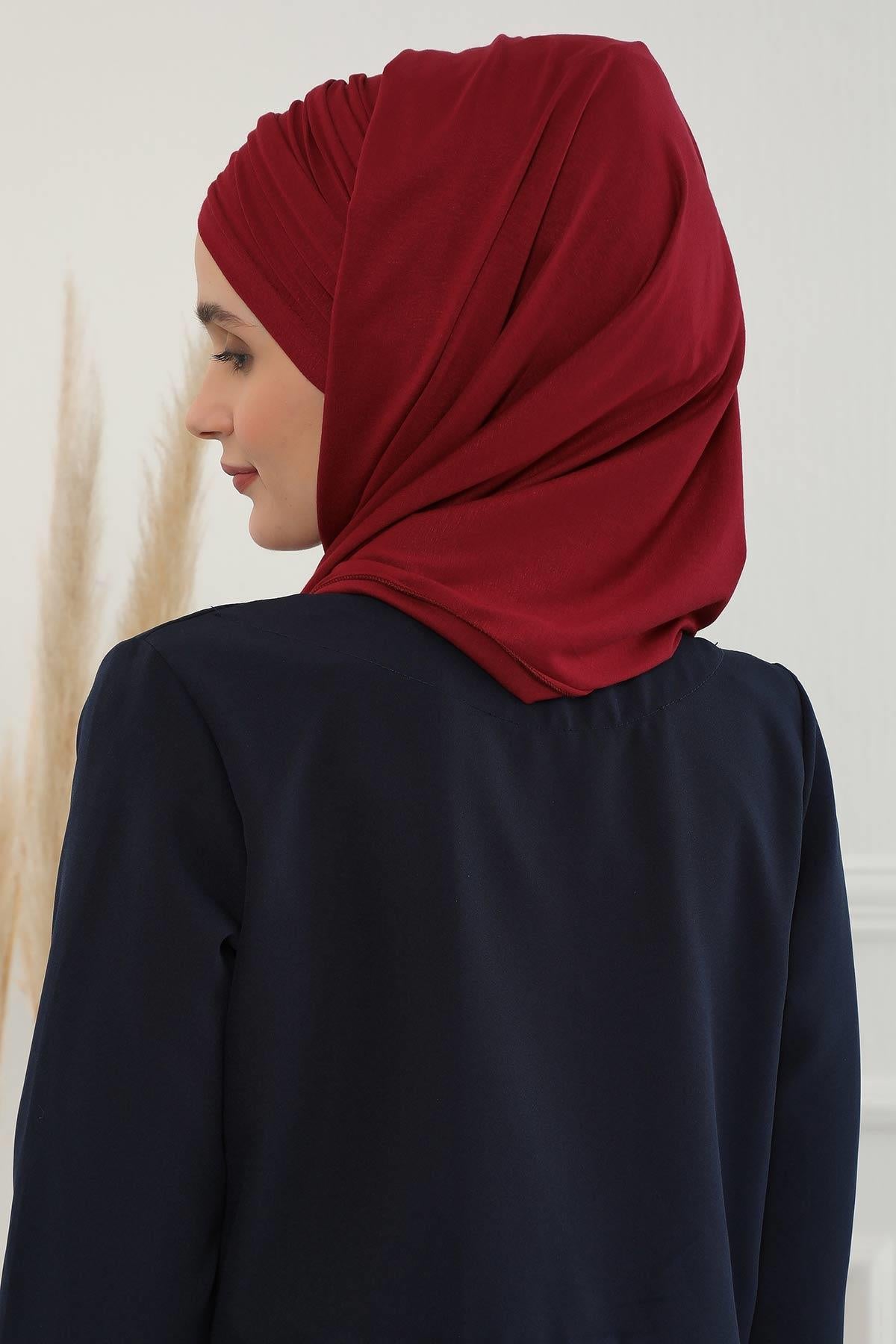 Büzgülü Penye Boneli Şal,BT-1