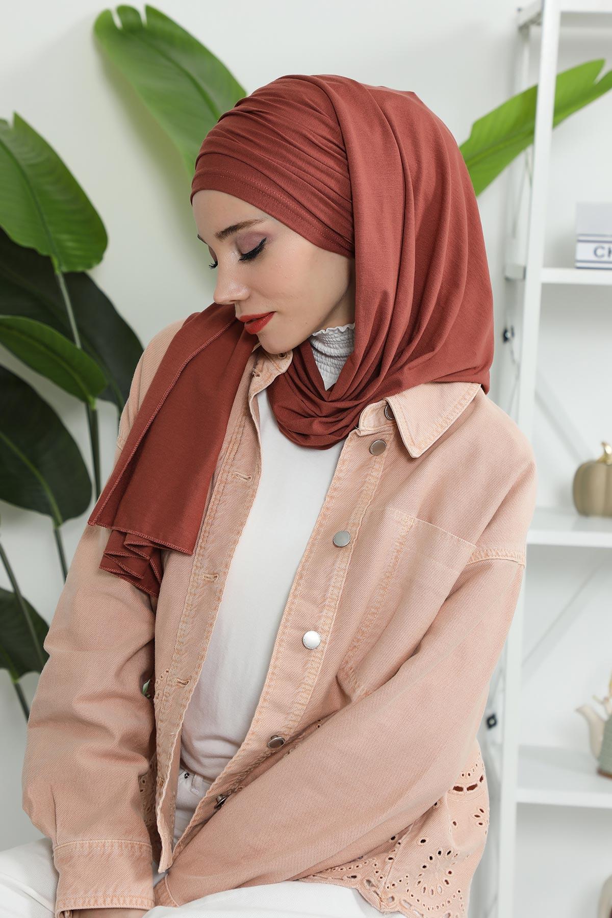 Büzgülü Penye Boneli Şal,BT-1