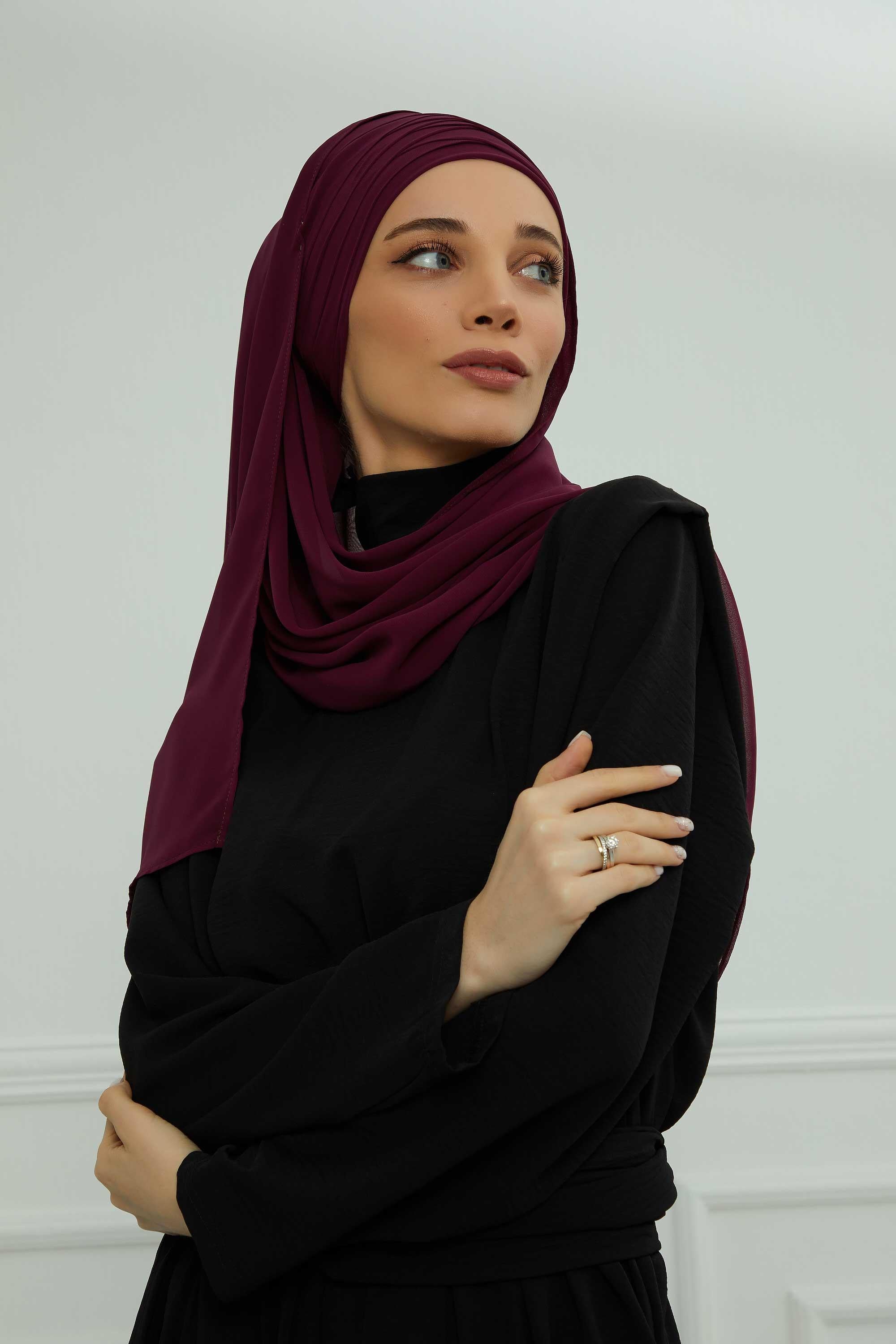 Çapraz Dikim Pratik Şifon Şal,CPS-62,CPS-62