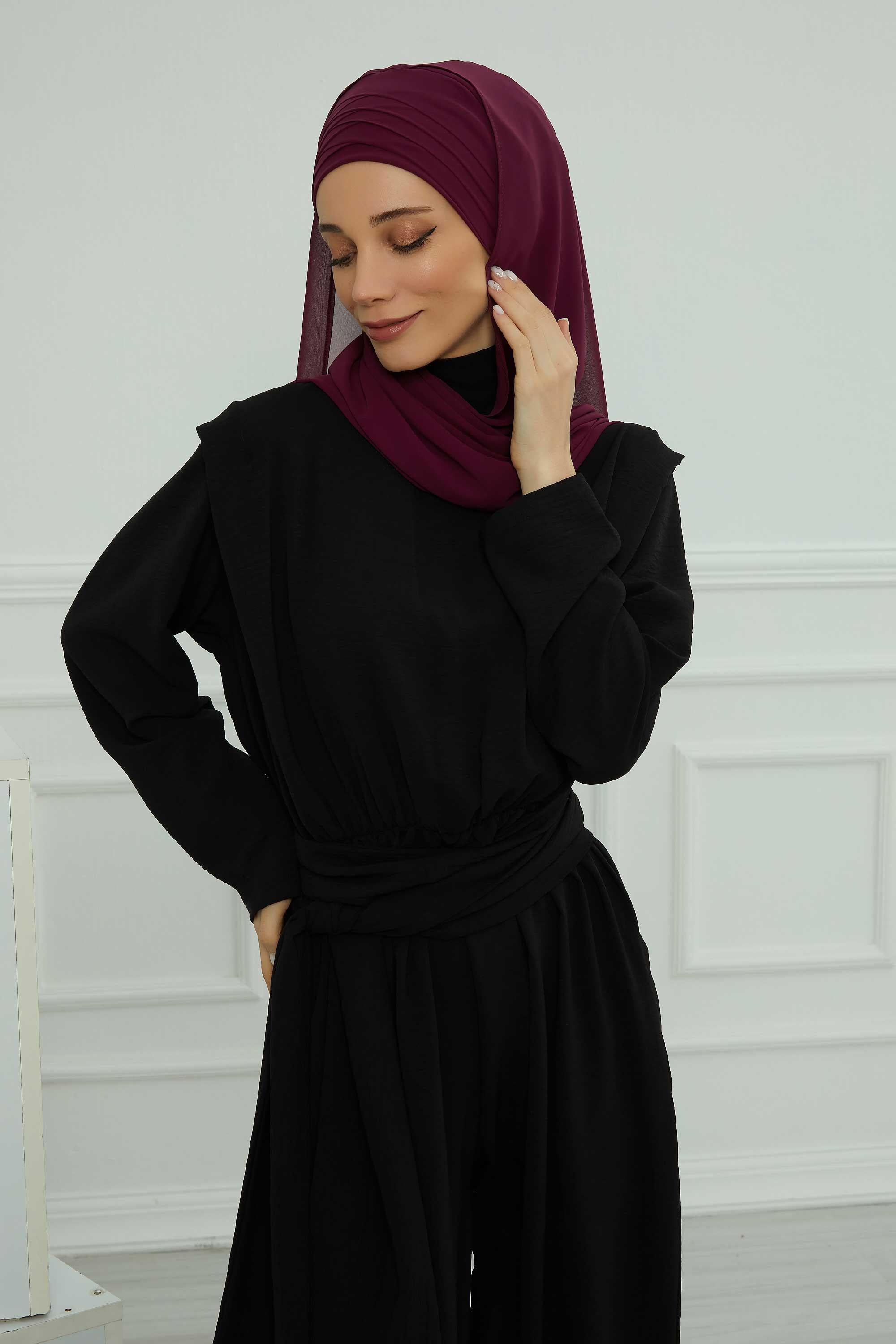 Çapraz Dikim Pratik Şifon Şal,CPS-62,CPS-62