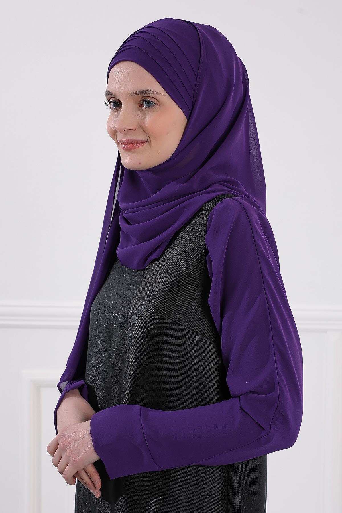 Çapraz Dikim Pratik Şifon Şal,CPS-62,CPS-62