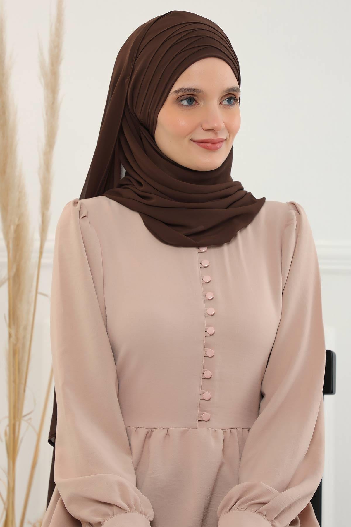 Çapraz Dikim Pratik Şifon Şal,CPS-62,CPS-62