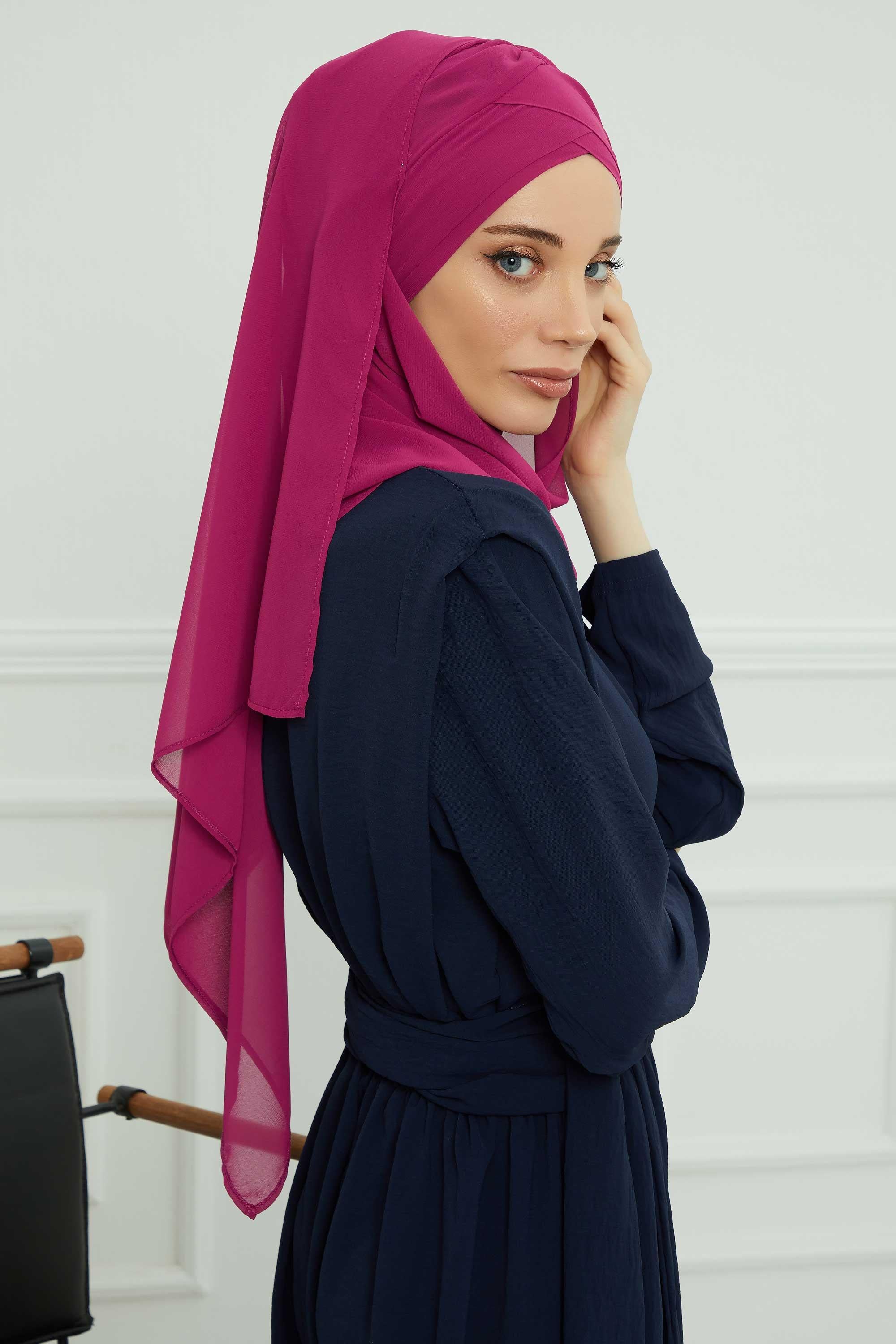 Çapraz Pratik Şifon Şal,CPS-502,CPS-502