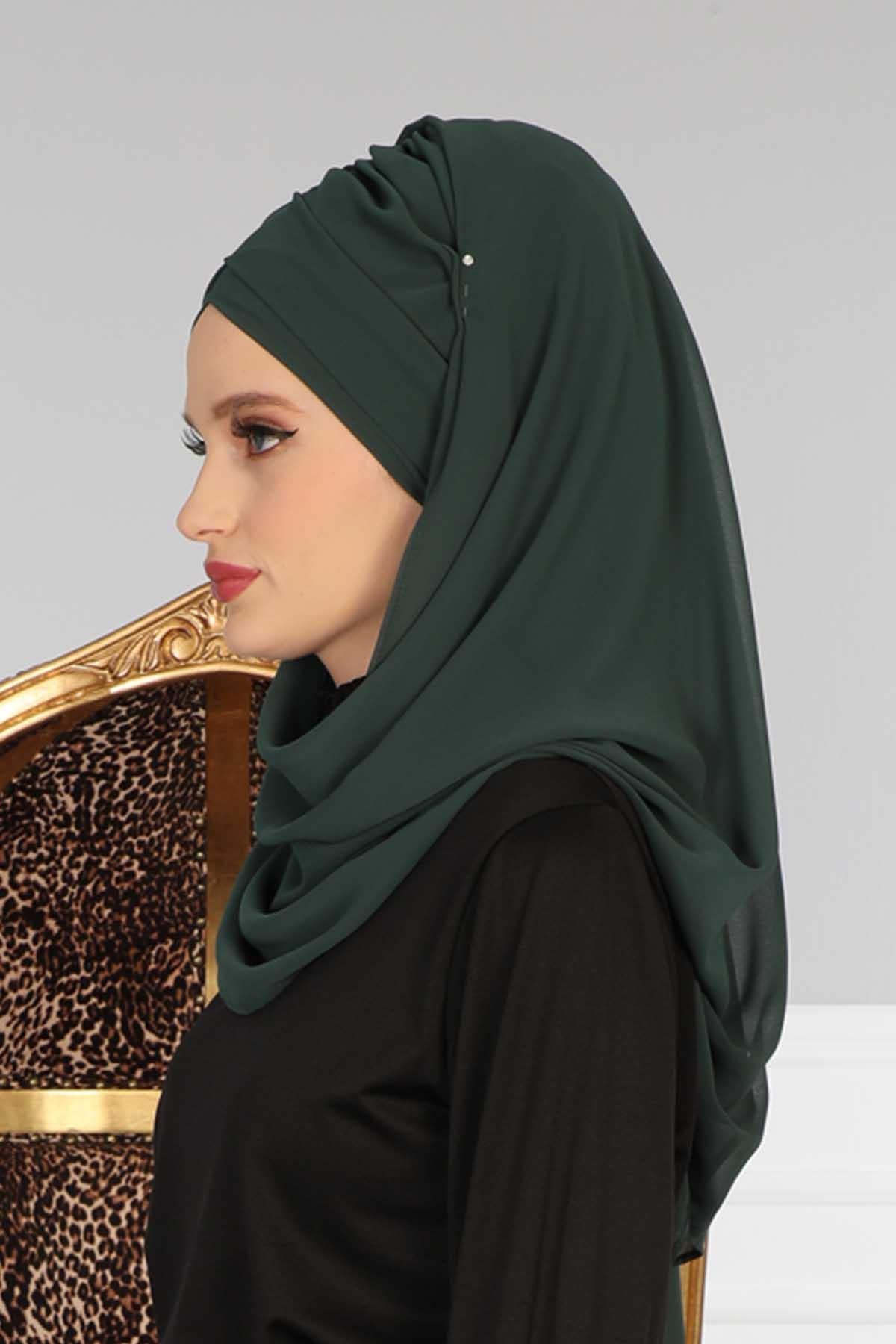 Çapraz Pratik Şifon Şal,CPS-502,CPS-502