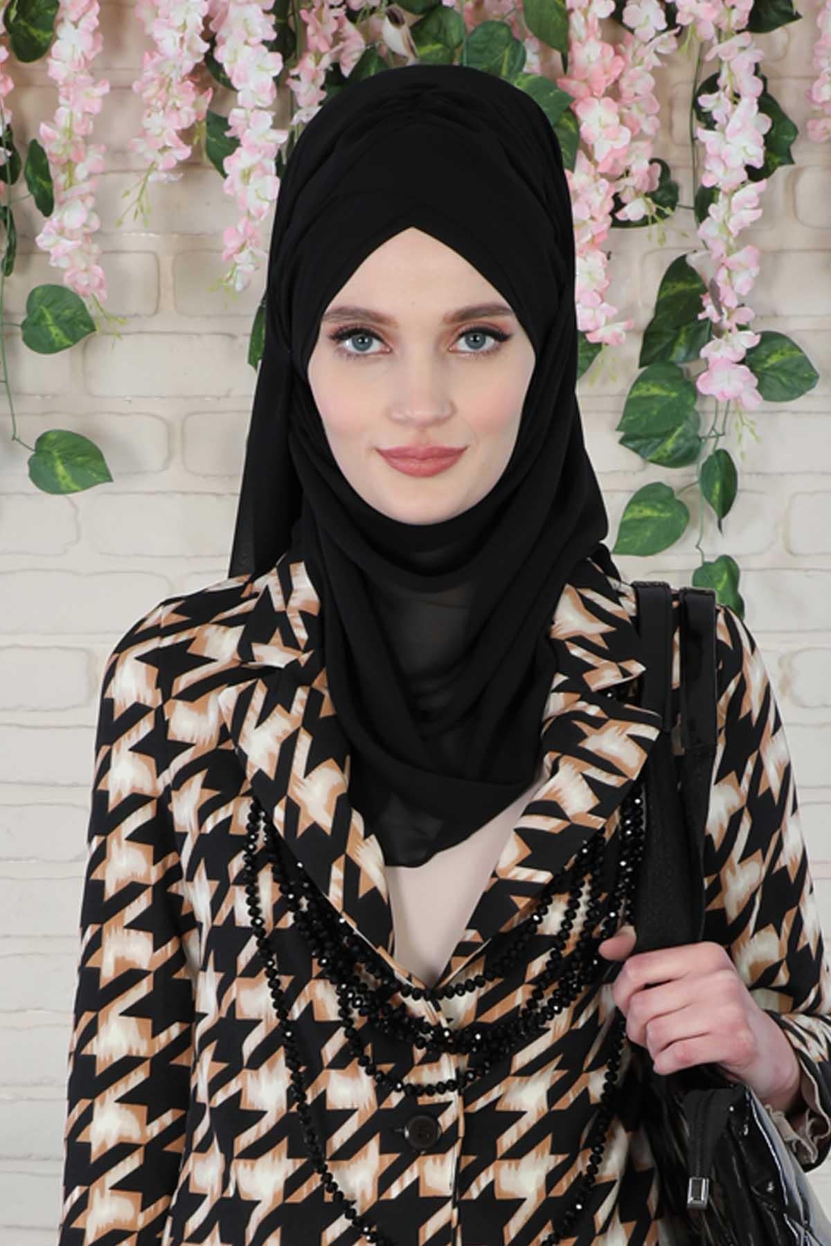 Çapraz Pratik Şifon Şal,CPS-502,CPS-502