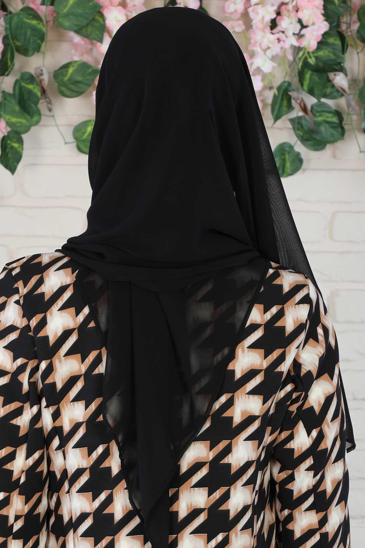 Çapraz Pratik Şifon Şal,CPS-502,CPS-502