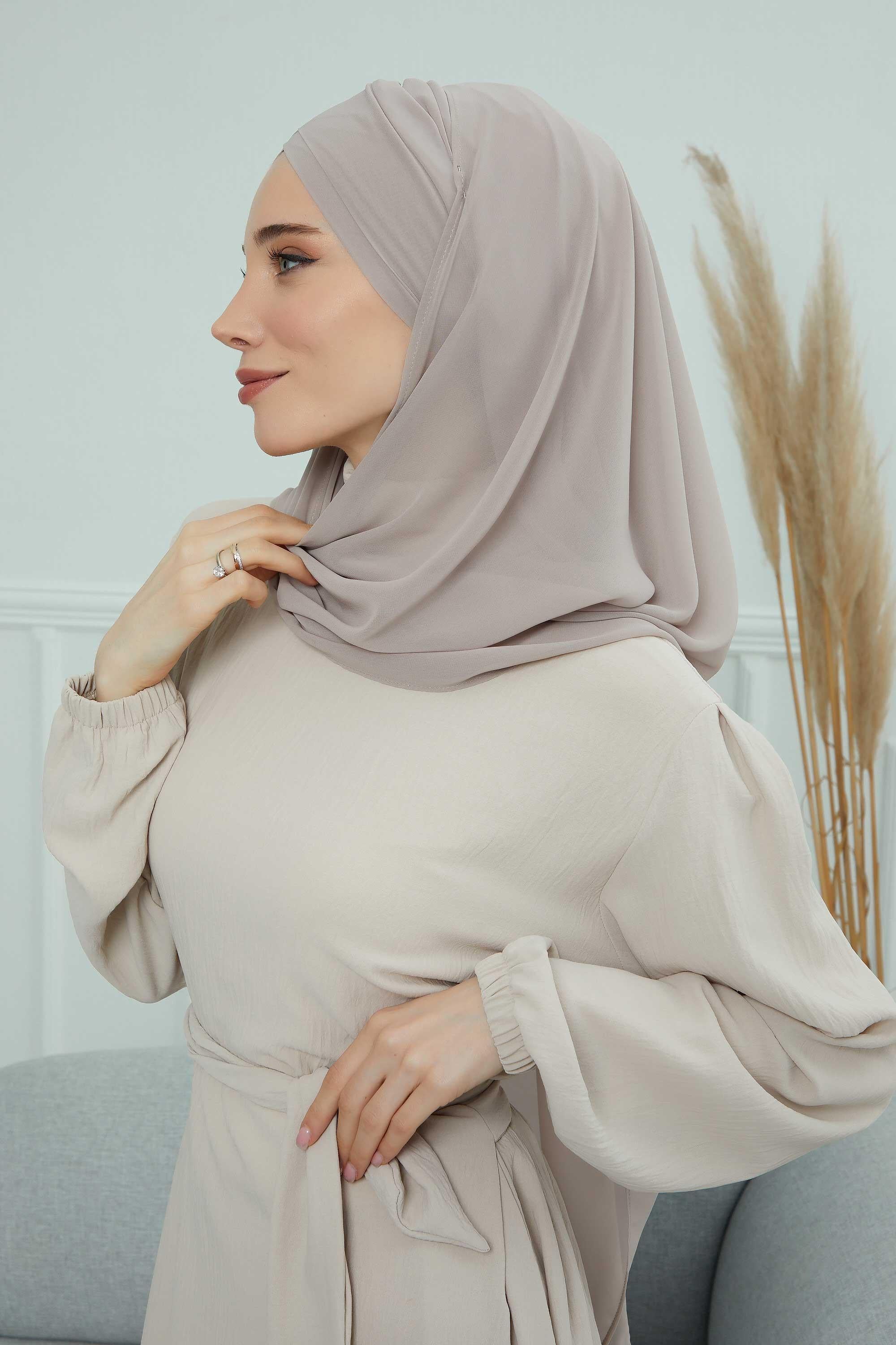 Çapraz Pratik Şifon Şal,CPS-502,CPS-502