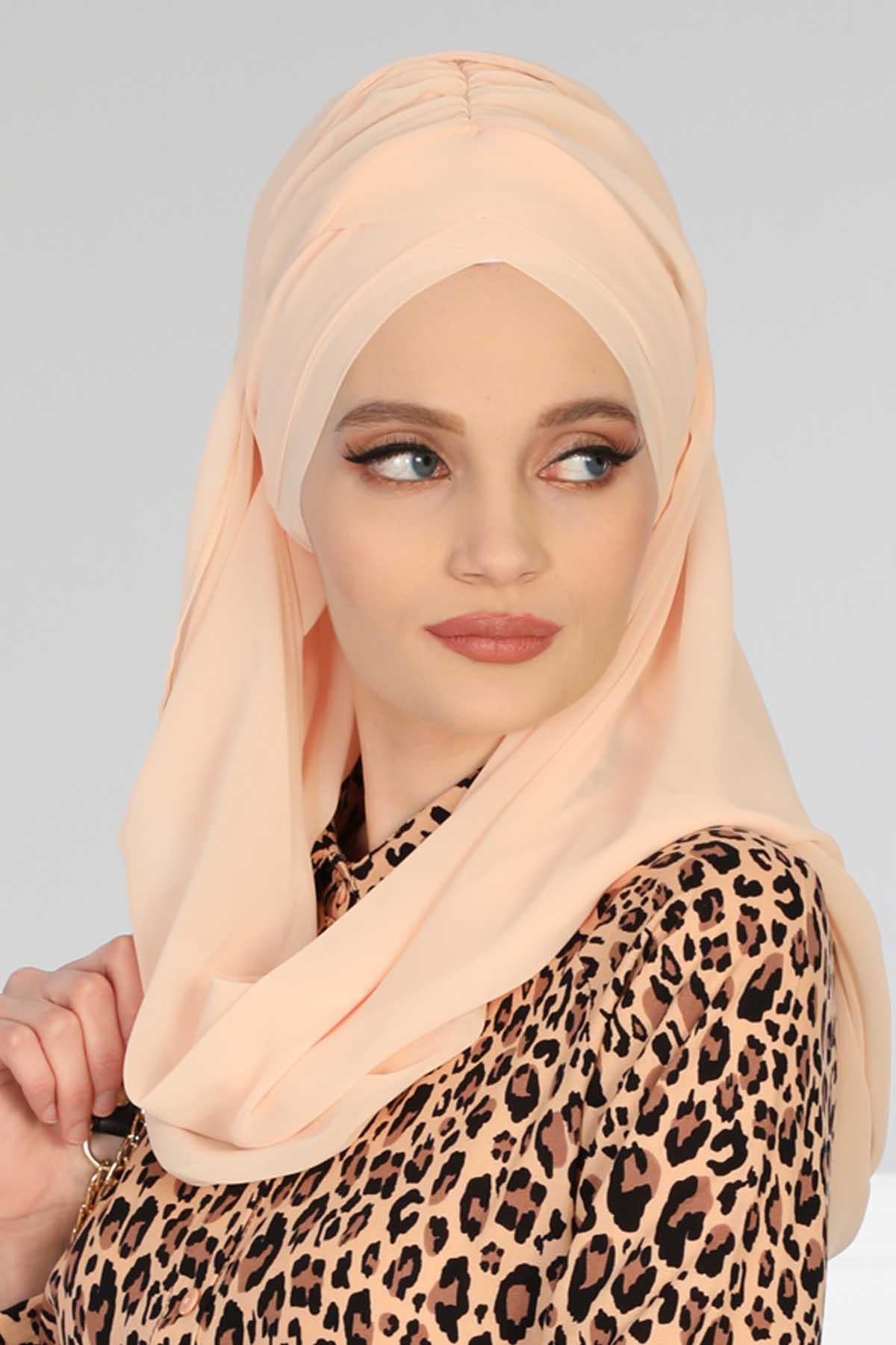 Çapraz Pratik Şifon Şal,CPS-502,CPS-502