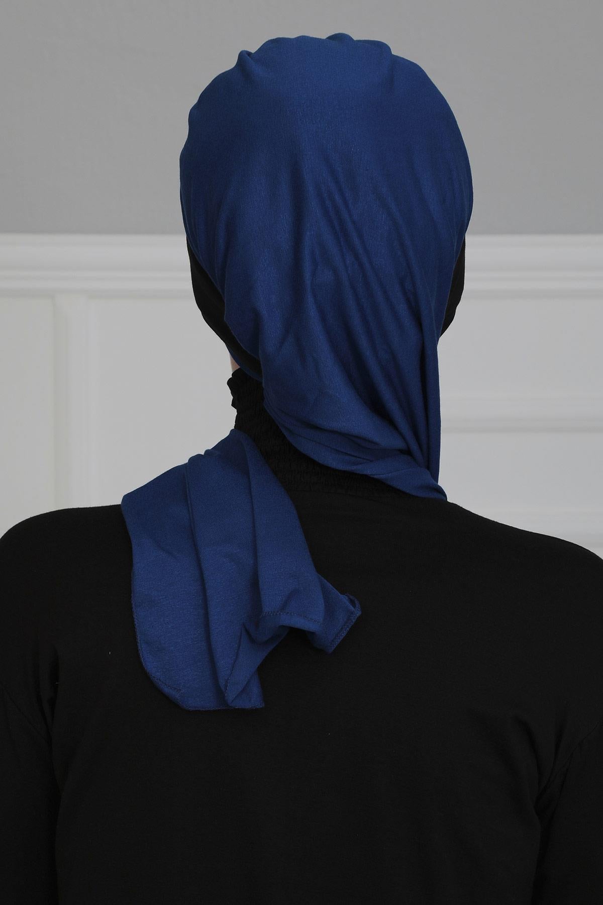 Çift Renkli Penye Hazır Türban,HT-80,HT-80