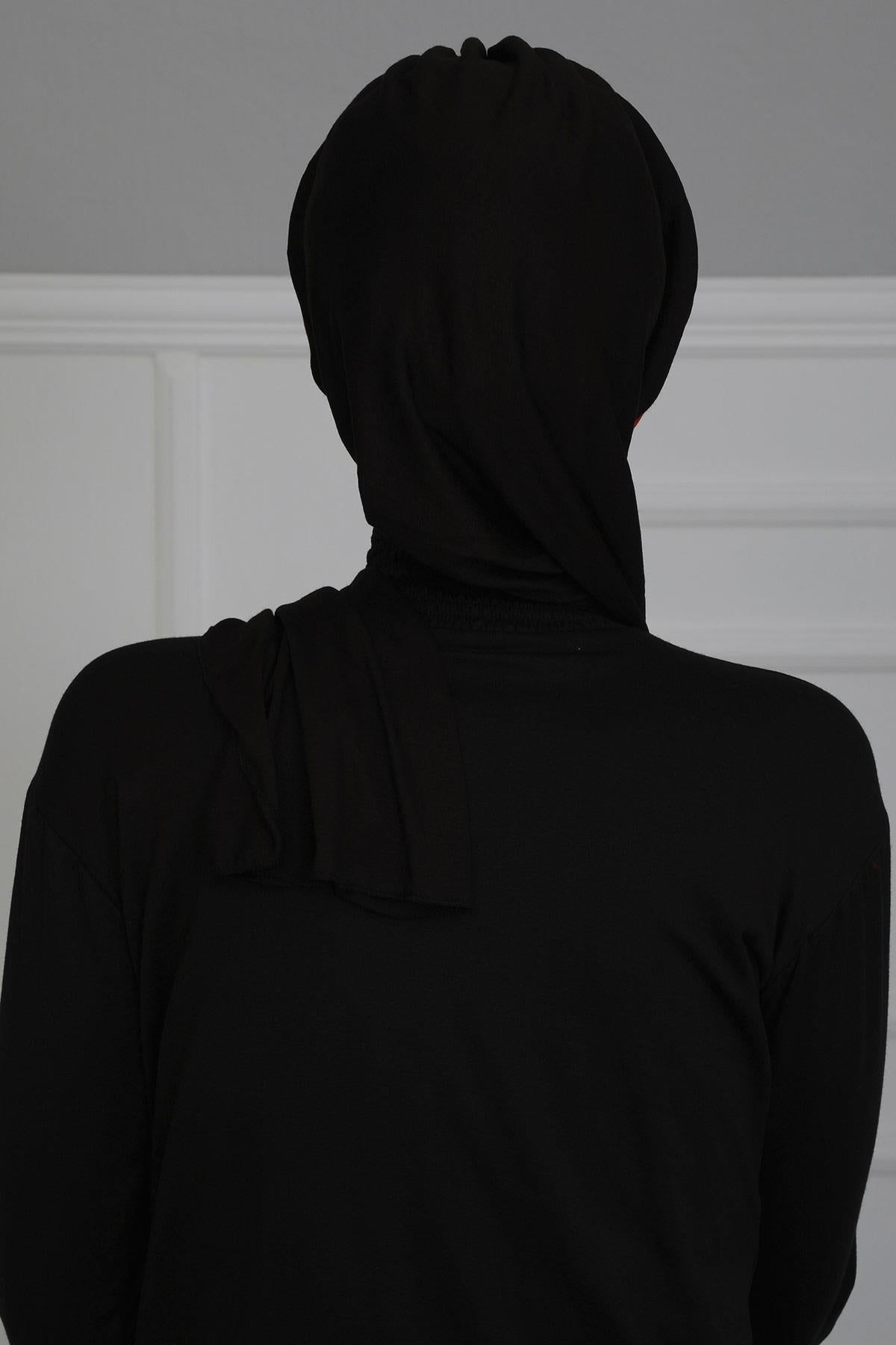 Çift Renkli Penye Hazır Türban,HT-80,HT-80