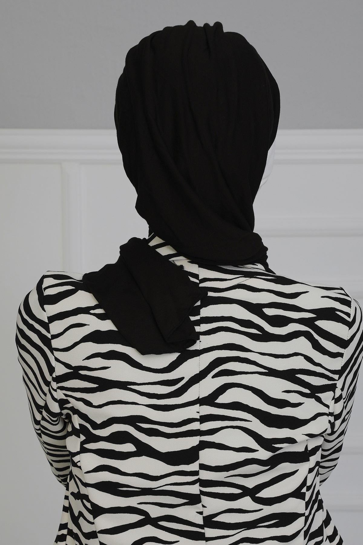 Çift Renkli Penye Hazır Türban,HT-80,HT-80