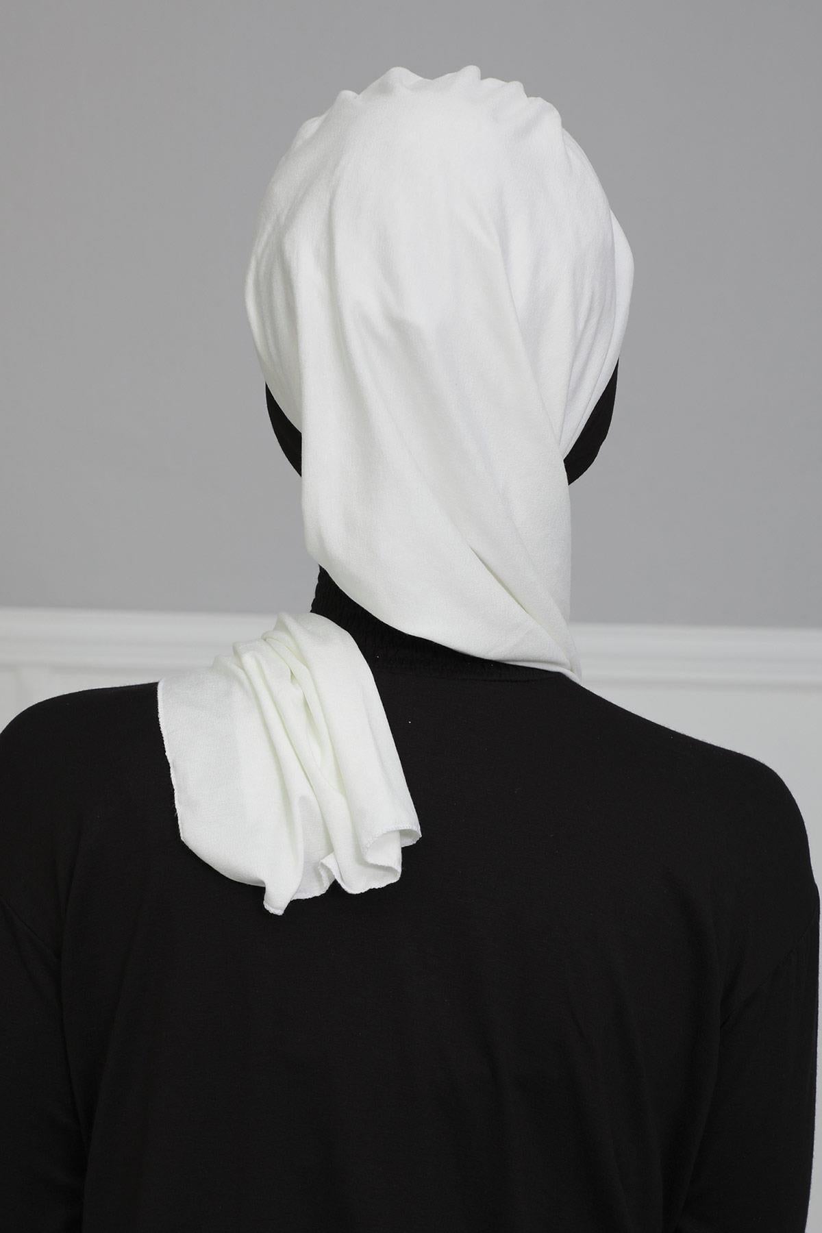 Çift Renkli Penye Hazır Türban,HT-80,HT-80