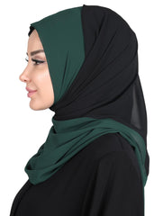 Çift Renkli Pratik Şifon Şal,PS-102