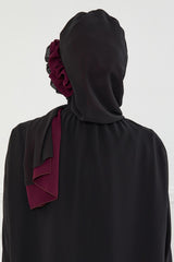 Çift Renkli Tasarım Şifon Hazır Türban,HT-86