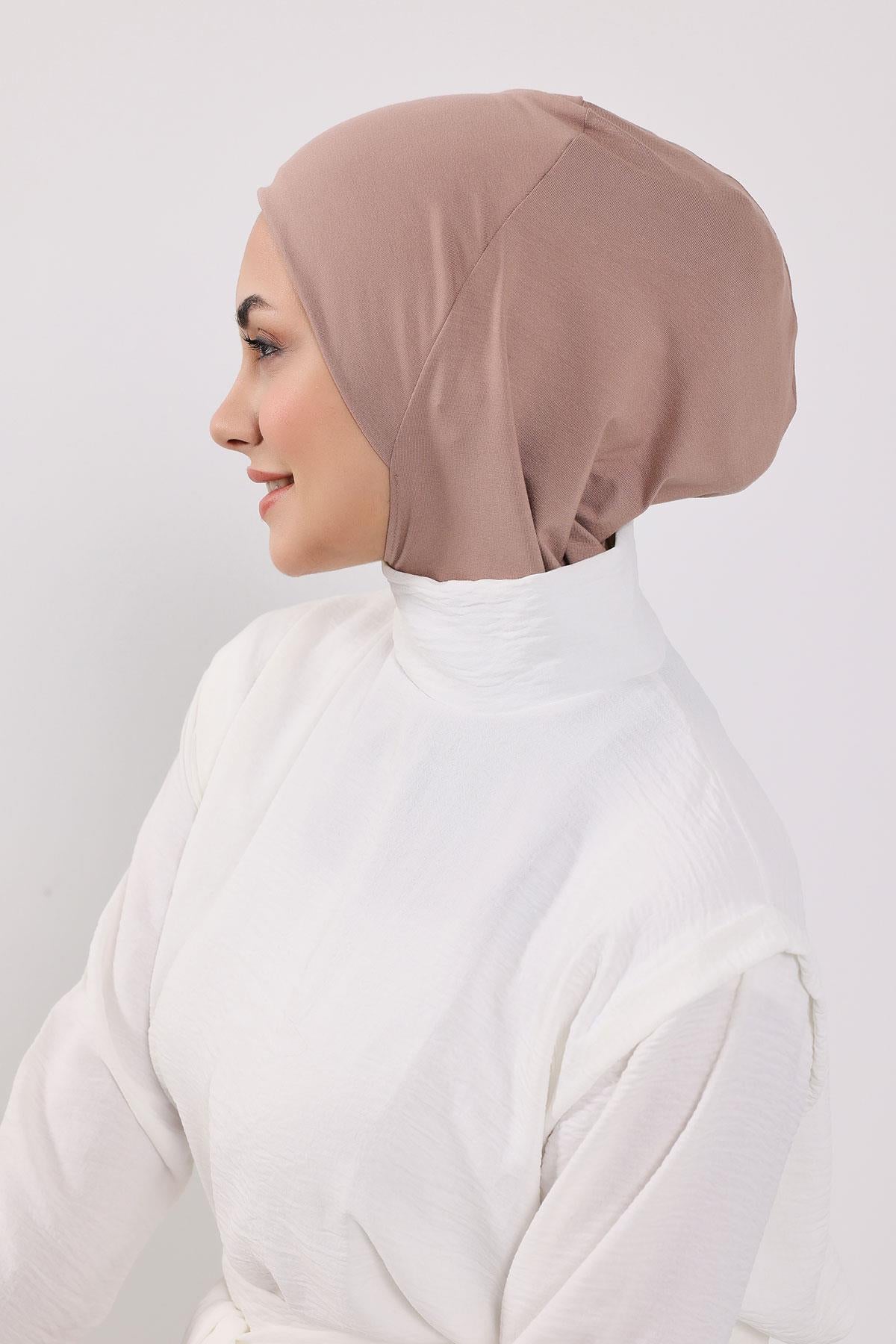 Çıkarılabilir Arkası Fiyonklu Şapkalı Ninja Bone Türban,S-5