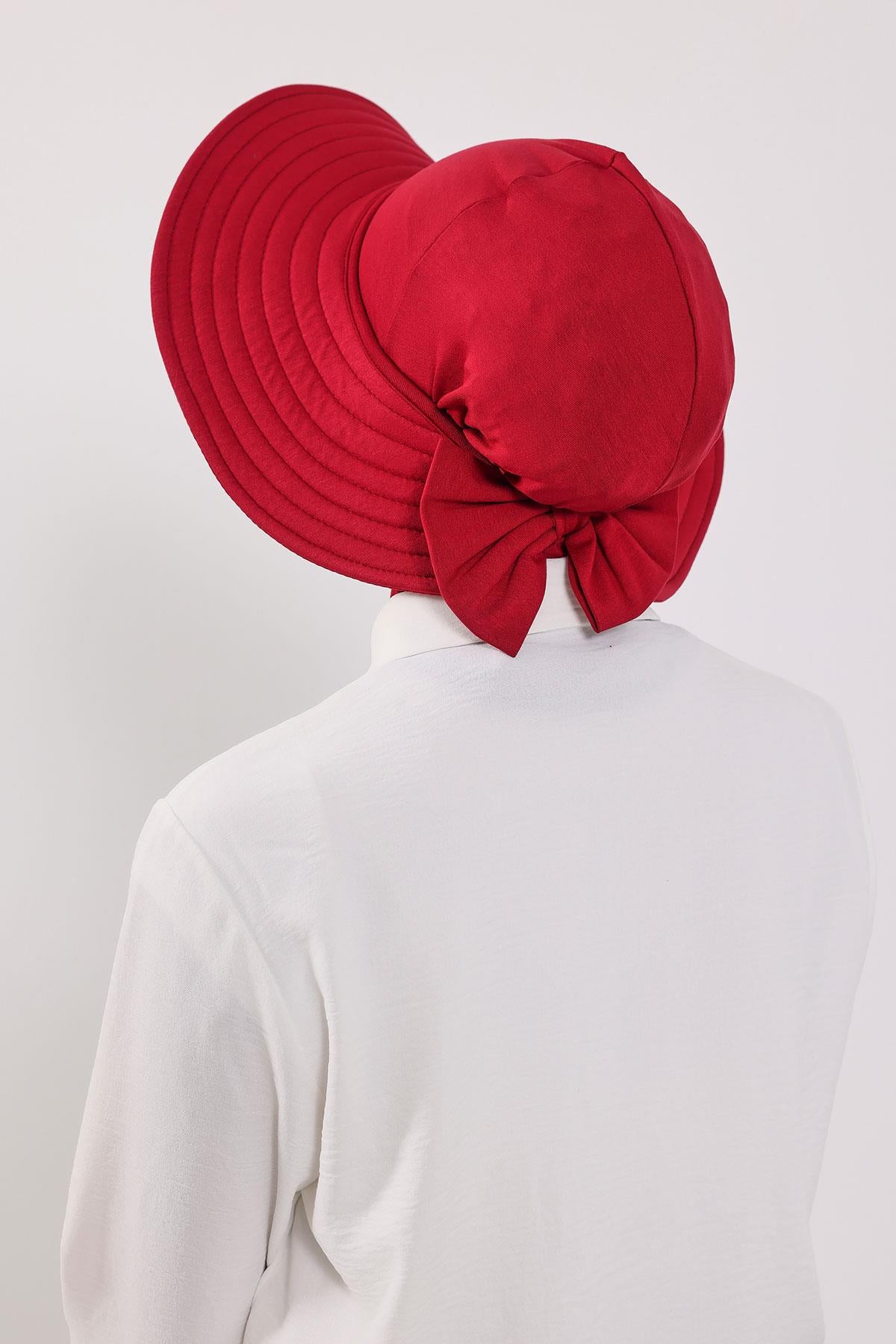 Çıkarılabilir Arkası Fiyonklu Şapkalı Ninja Bone Türban,S-5