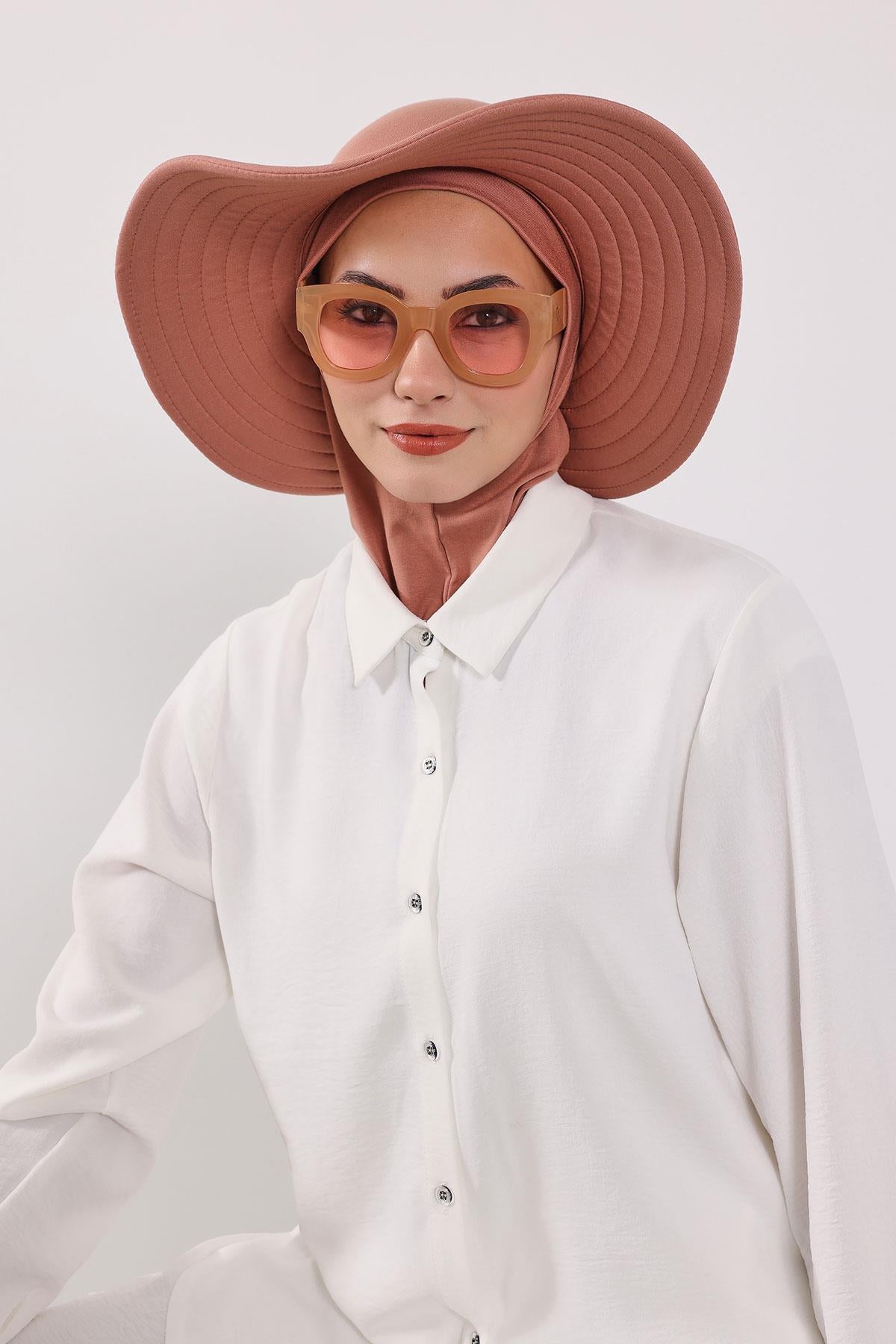 Çıkarılabilir Arkası Fiyonklu Şapkalı Ninja Bone Türban,S-5