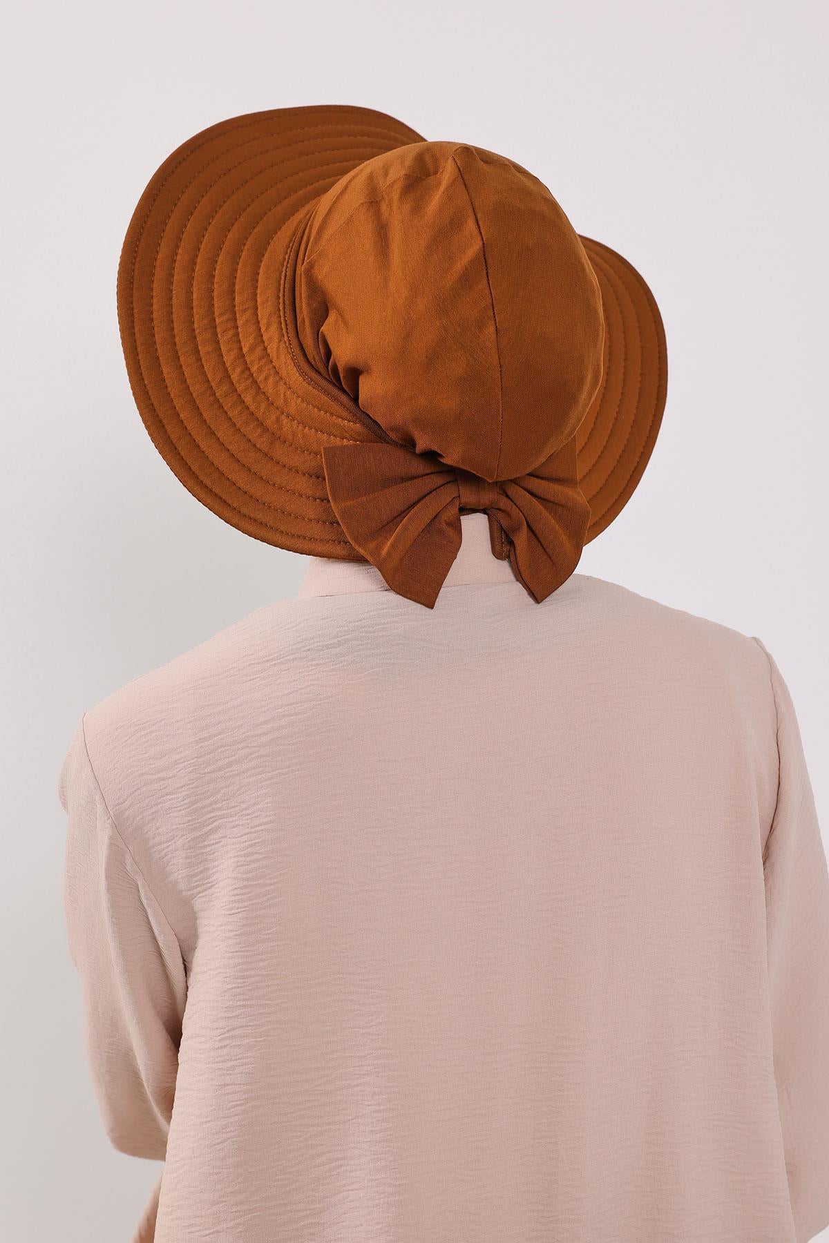 Çıkarılabilir Arkası Fiyonklu Şapkalı Ninja Bone Türban,S-5