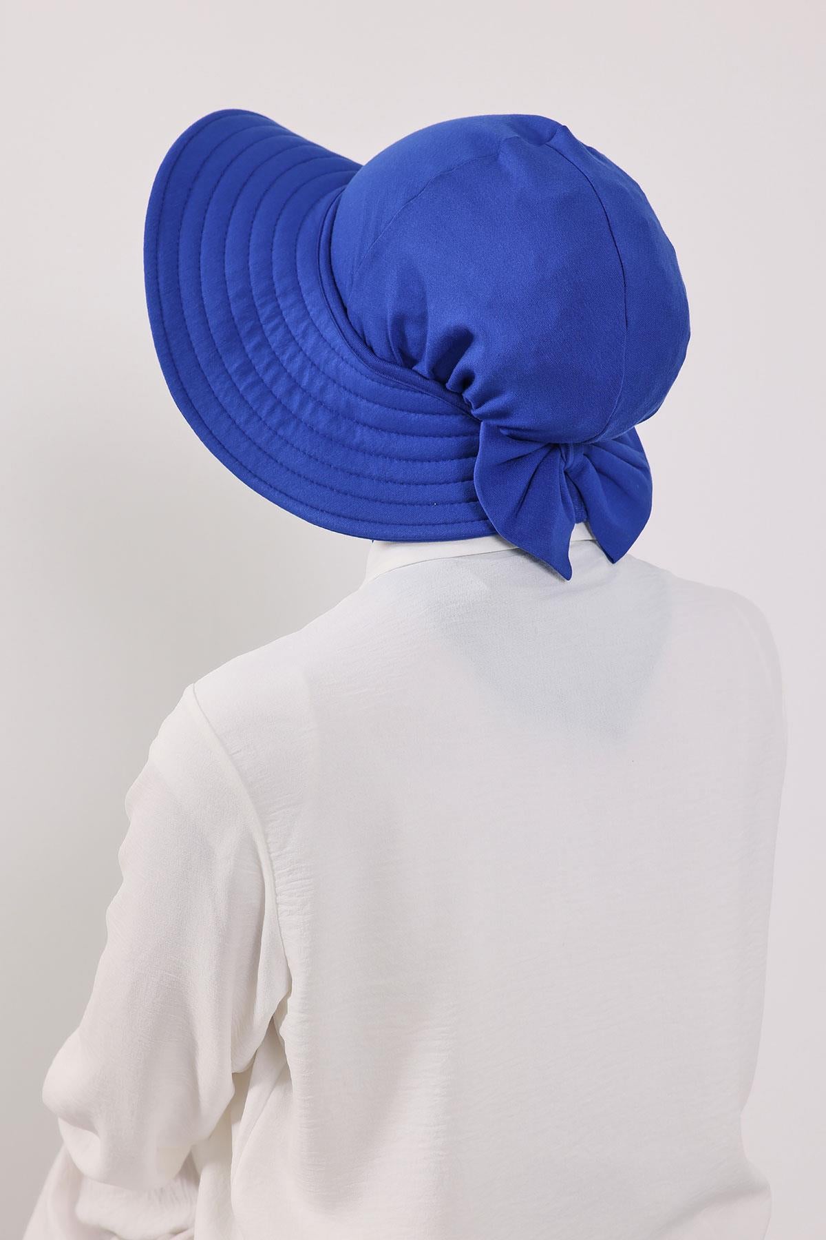 Çıkarılabilir Arkası Fiyonklu Şapkalı Ninja Bone Türban,S-5