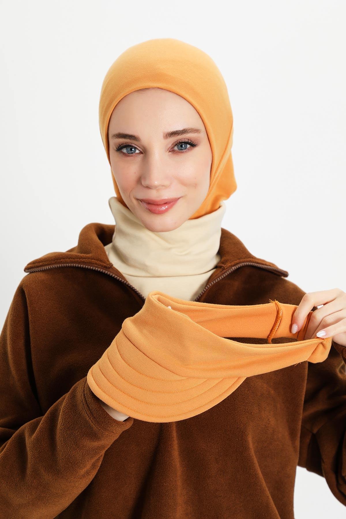 Çıkarılabilir Siperlikli Kışlık Türban,B-82RB
